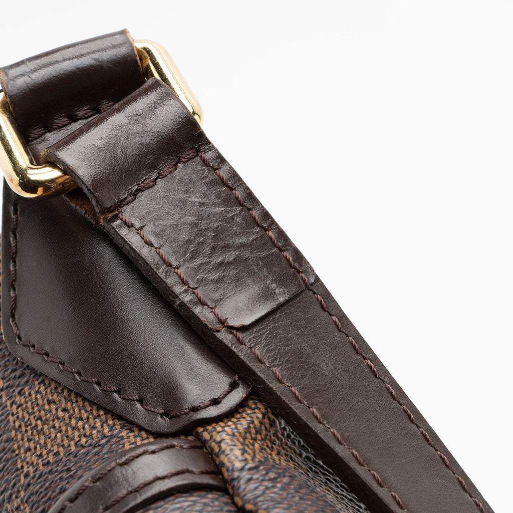 Louis Vuitton Damier Ebene Bloomsbury PM Shoulder Bag (SHF-DyuLWs)