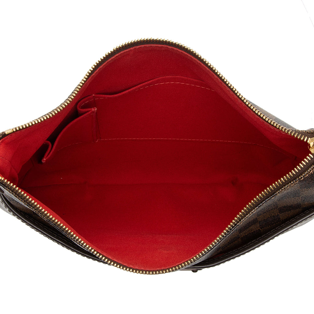 Louis Vuitton Damier Ebene Bloomsbury PM Shoulder Bag (SHF-DyuLWs)