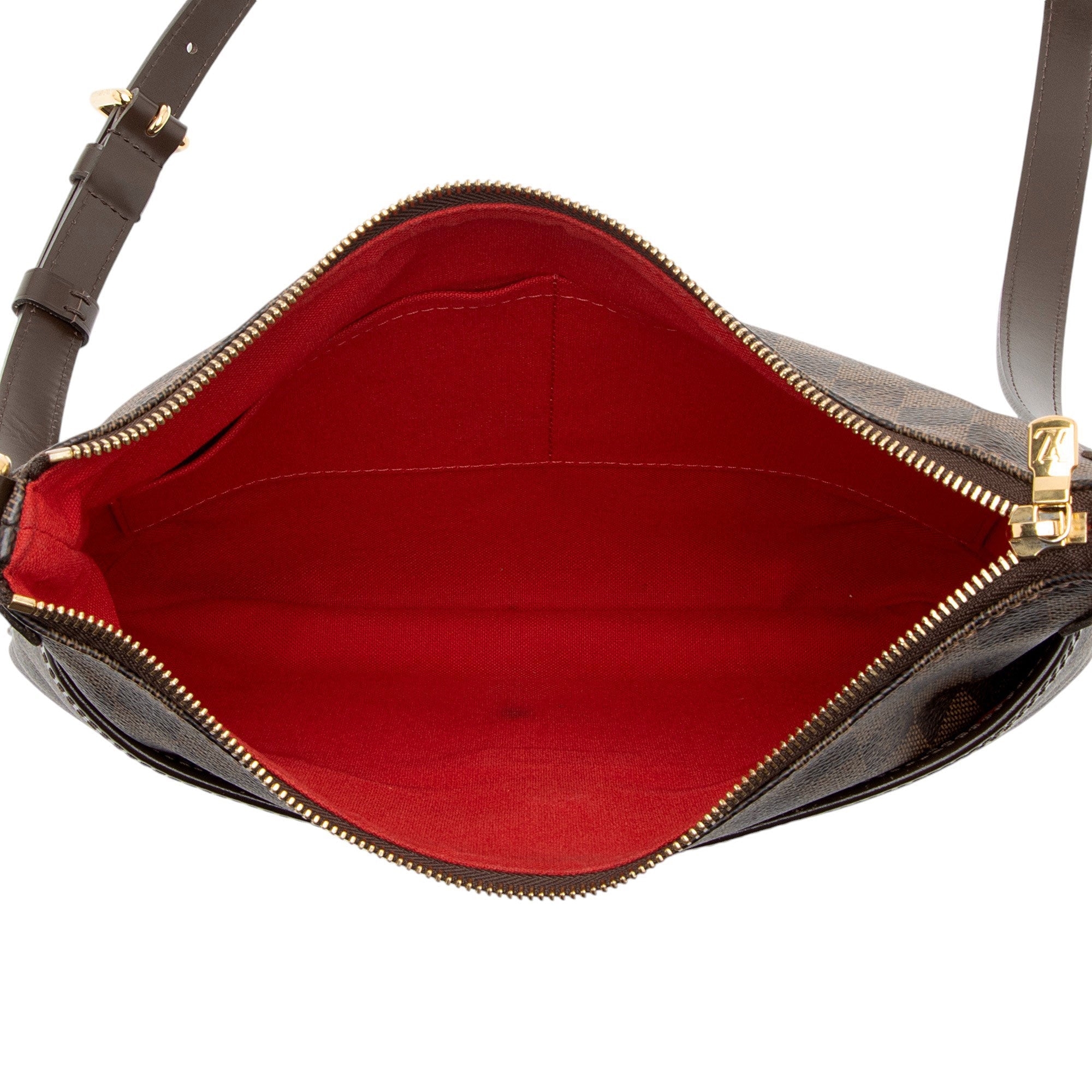 Louis Vuitton Damier Ebene Bloomsbury PM Shoulder Bag