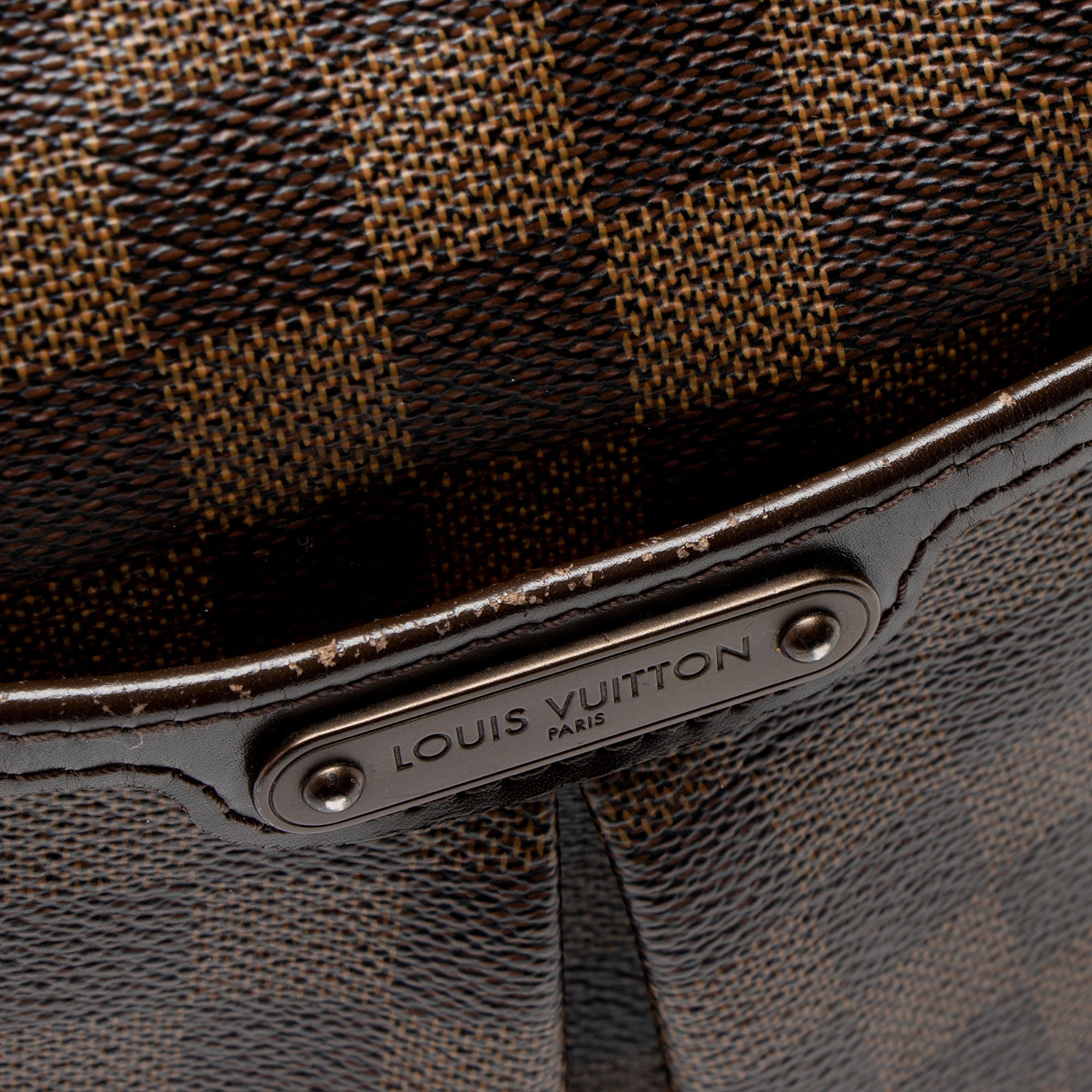 Louis Vuitton Damier Ebene Bloomsbury PM Shoulder Bag