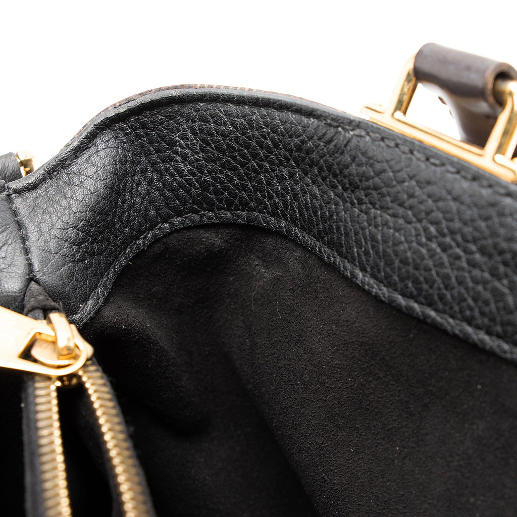 Louis Vuitton Damier Ebene Brittany Satchel (SHF-fyYPGZ)