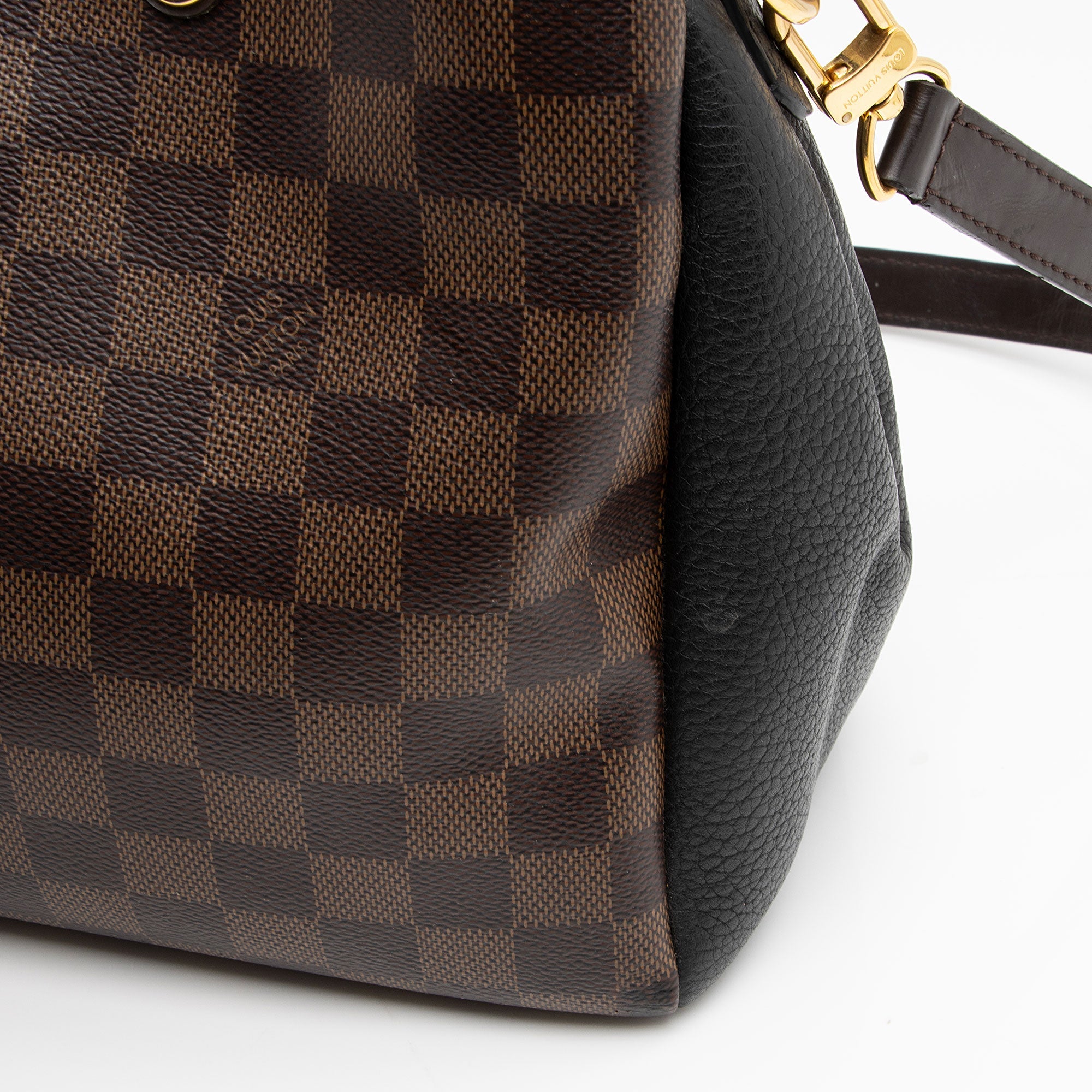 Louis Vuitton Damier Ebene Brittany Satchel (SHF-fyYPGZ)