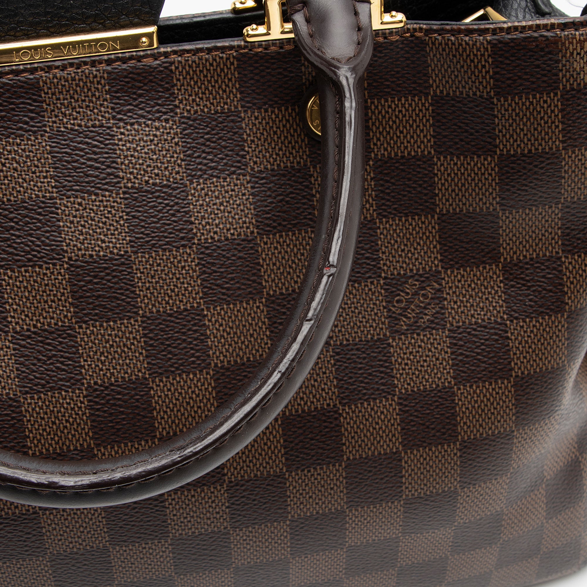 Louis Vuitton Damier Ebene Brittany Satchel (SHF-fyYPGZ)