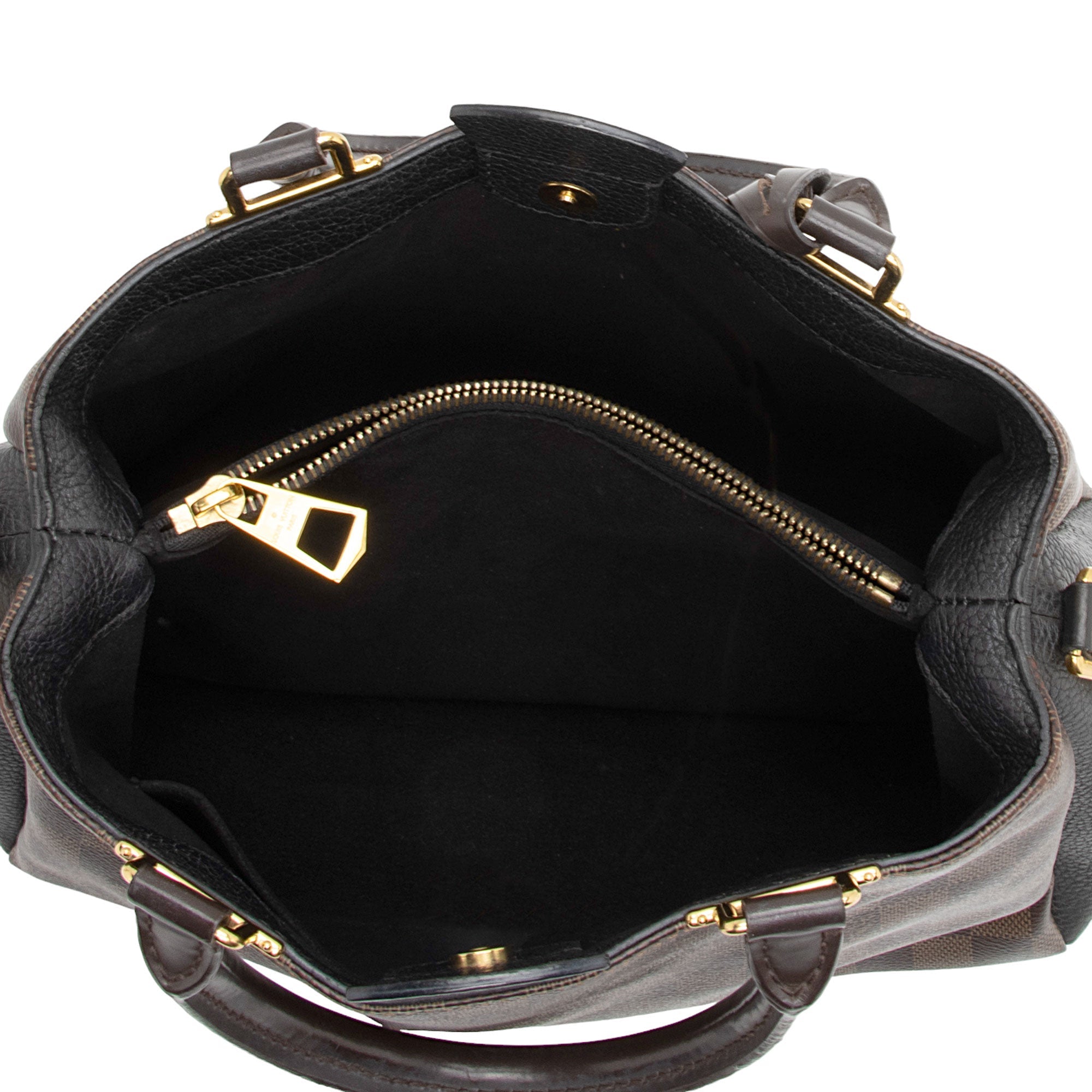 Louis Vuitton Damier Ebene Brittany Satchel (SHF-fyYPGZ)