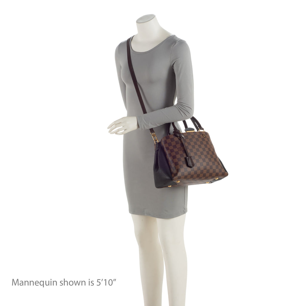 Louis Vuitton Damier Ebene Brittany Satchel (SHF-fyYPGZ)