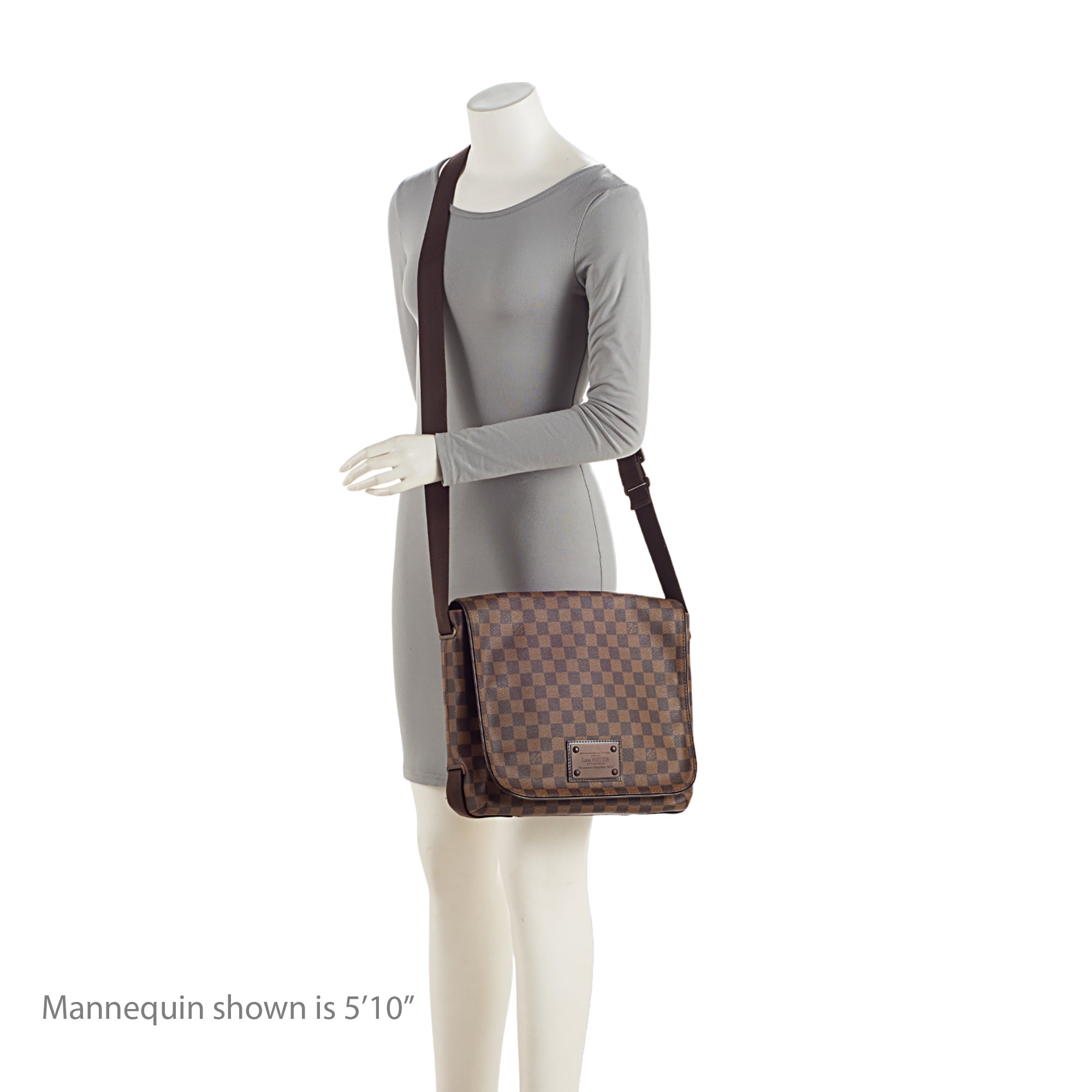 Louis Vuitton Damier Ebene Brooklyn MM Messenger Bag - FINAL SALE