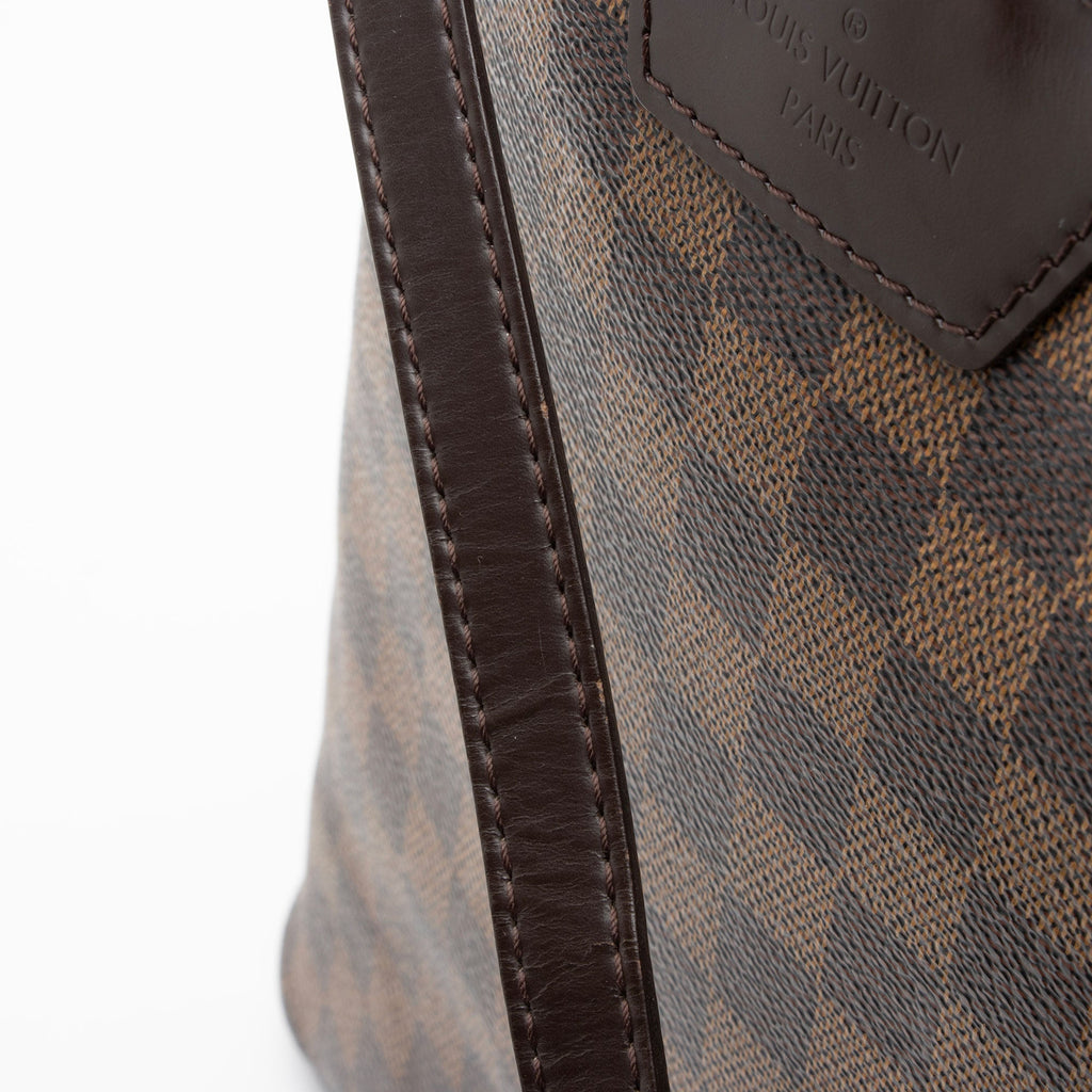 Louis Vuitton Damier Ebene Cabas Rivington Tote (SHF-7zfnCb)