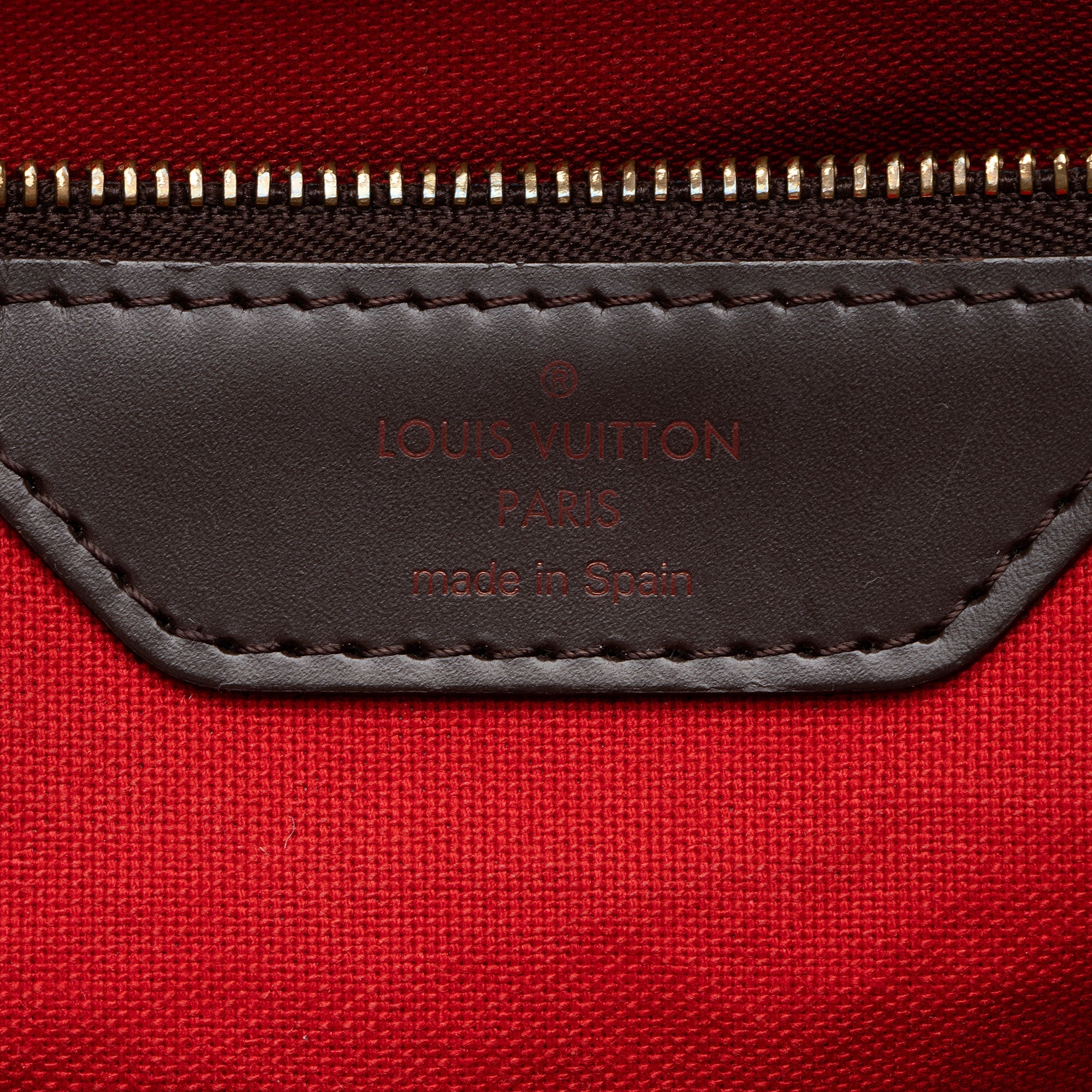 Louis Vuitton Damier Ebene Cabas Rivington Tote
