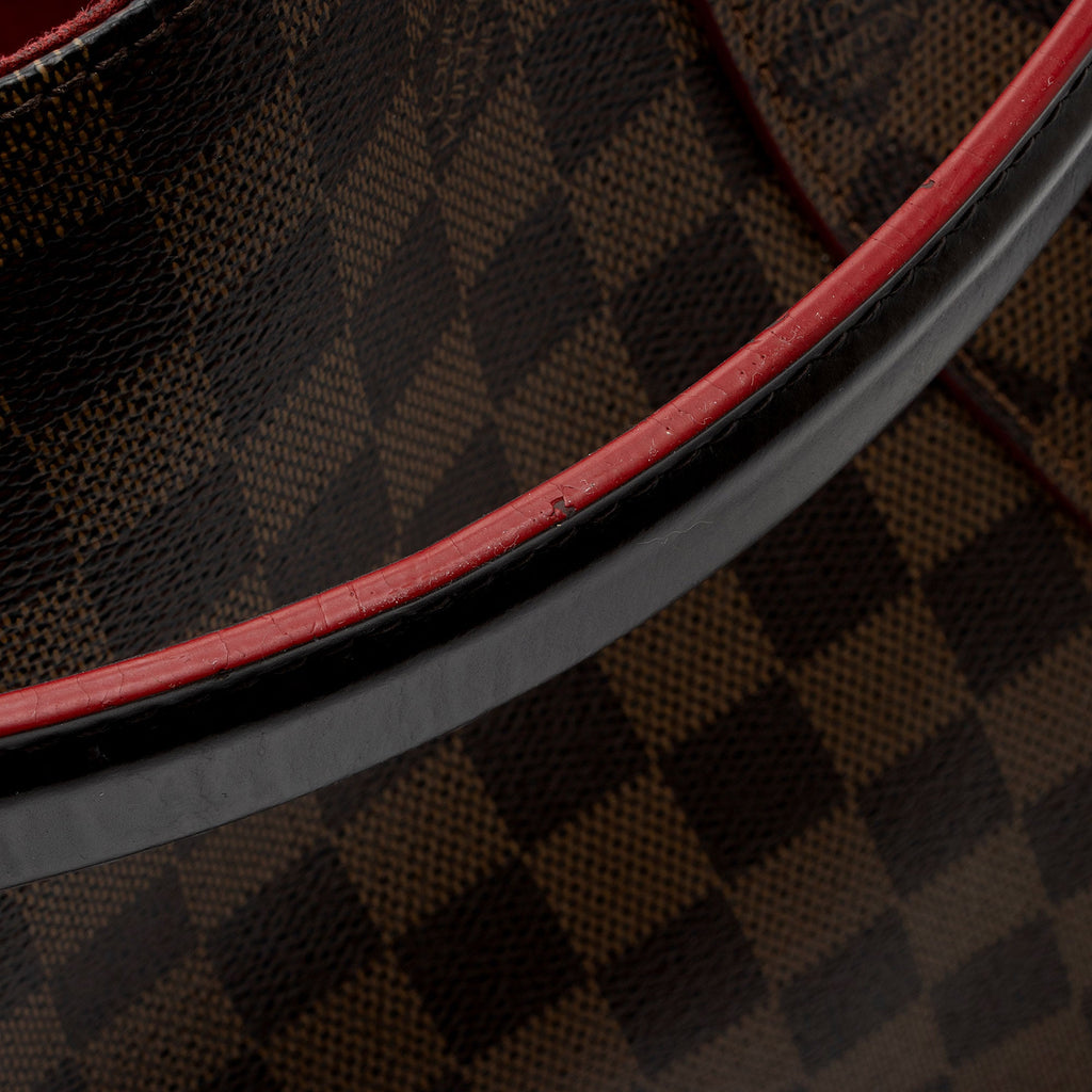 Louis Vuitton Damier Ebene Caissa Hobo (SHF-4QYhN7)