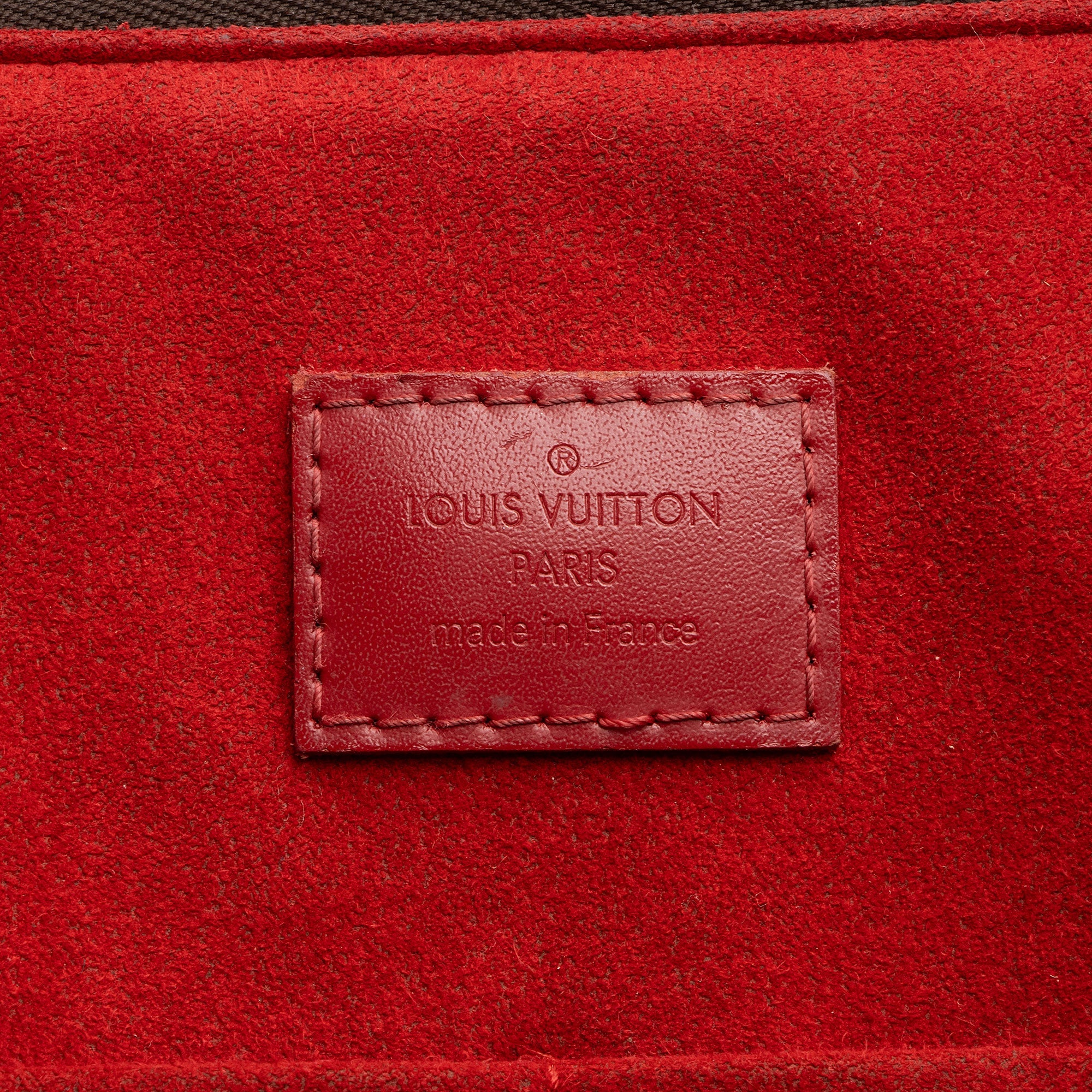 Louis Vuitton Damier Ebene Caissa MM Tote