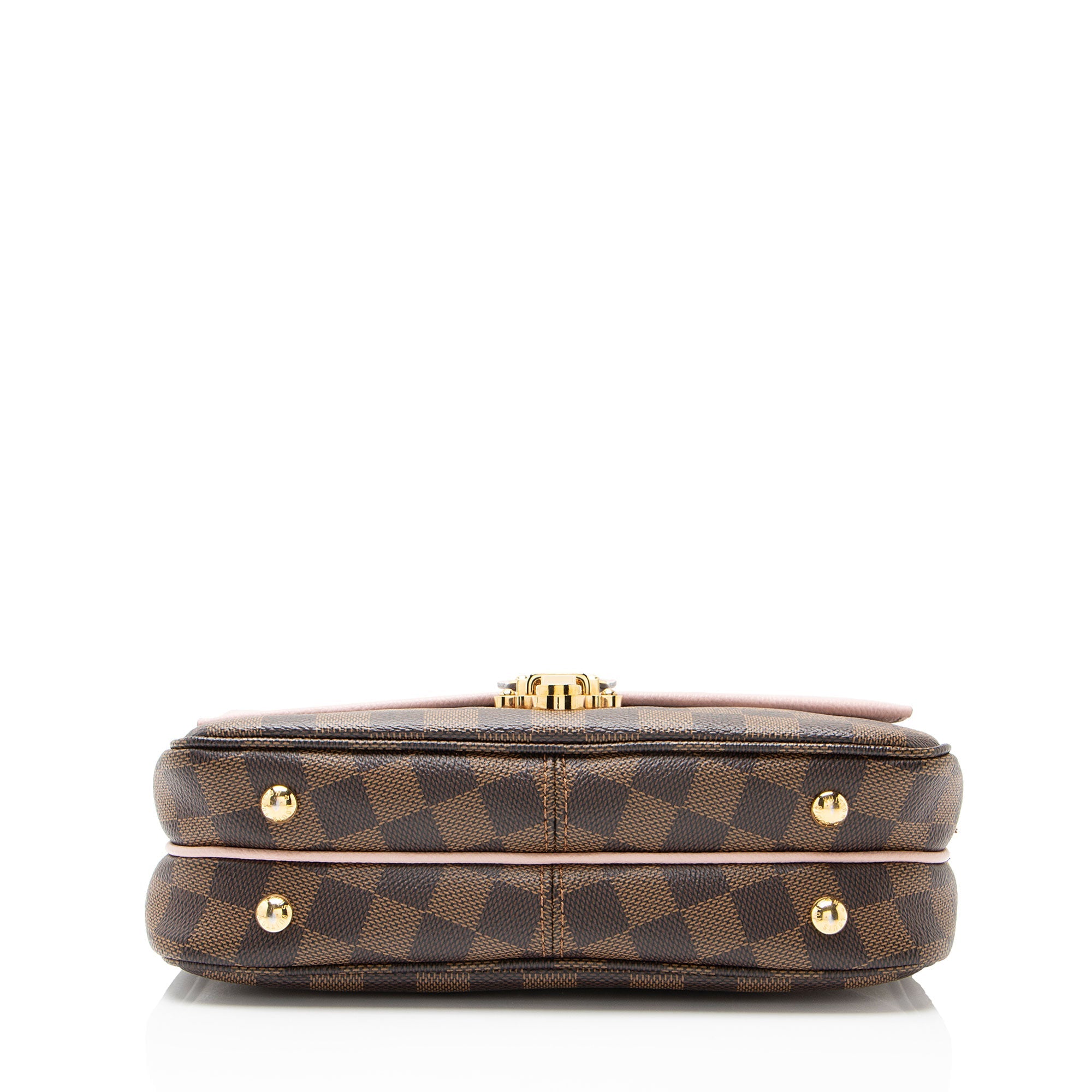 Louis Vuitton Damier Ebene Calfskin Clapton PM Shoulder Bag