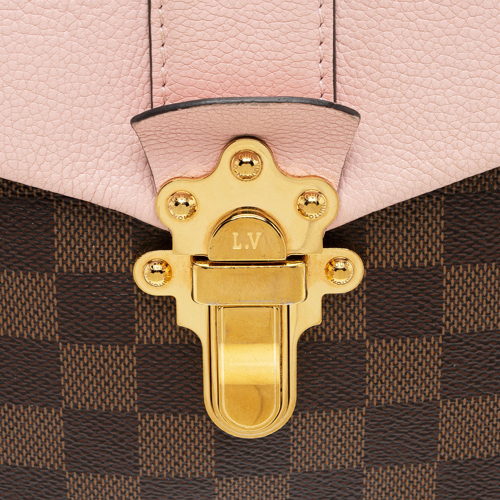 Louis Vuitton Damier Ebene Clapton Backpack (SHF-YJFR5w)