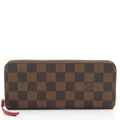 Louis Vuitton Damier Ebene Clemence Wallet