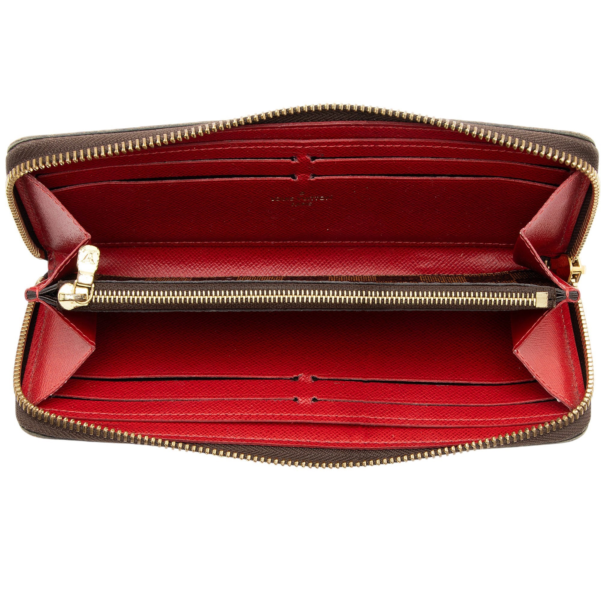Louis Vuitton Damier Ebene Clemence Wallet