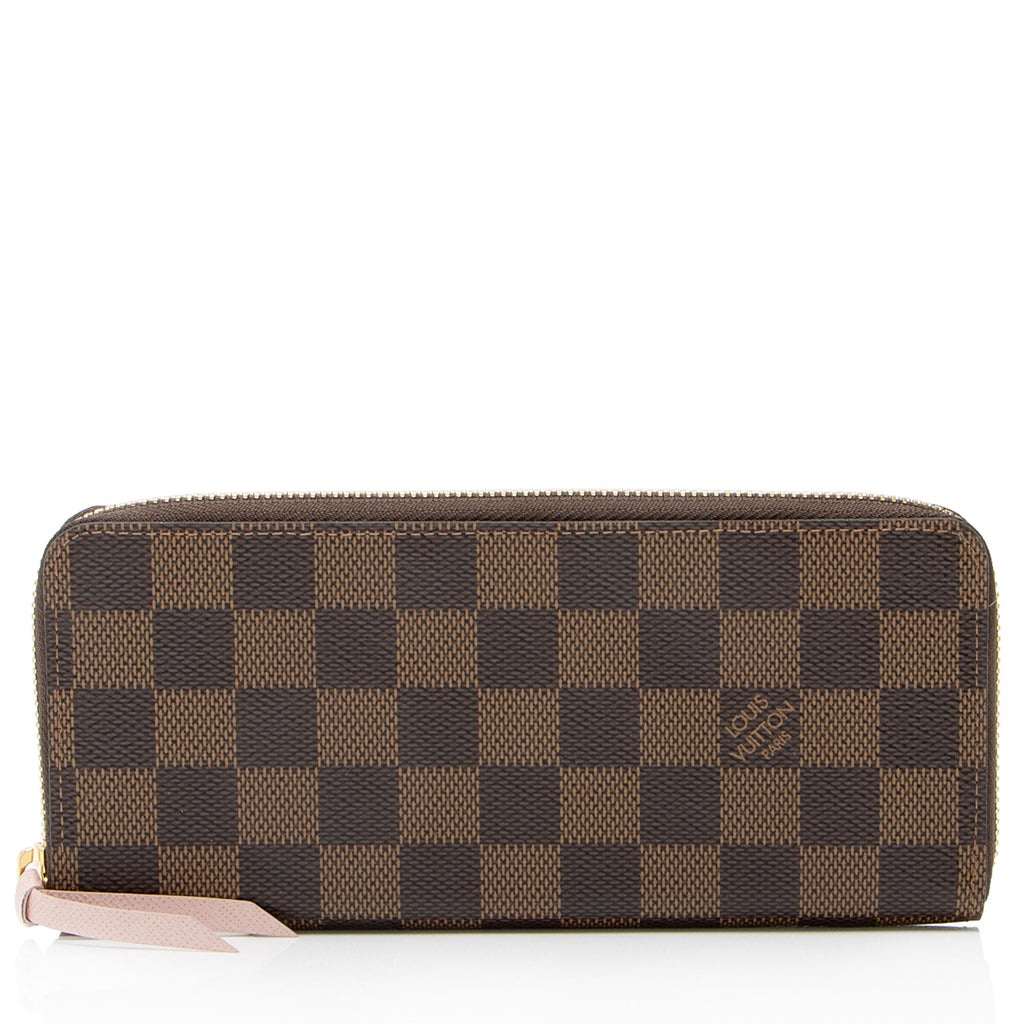 Louis Vuitton Damier Ebene Clemence Wallet
