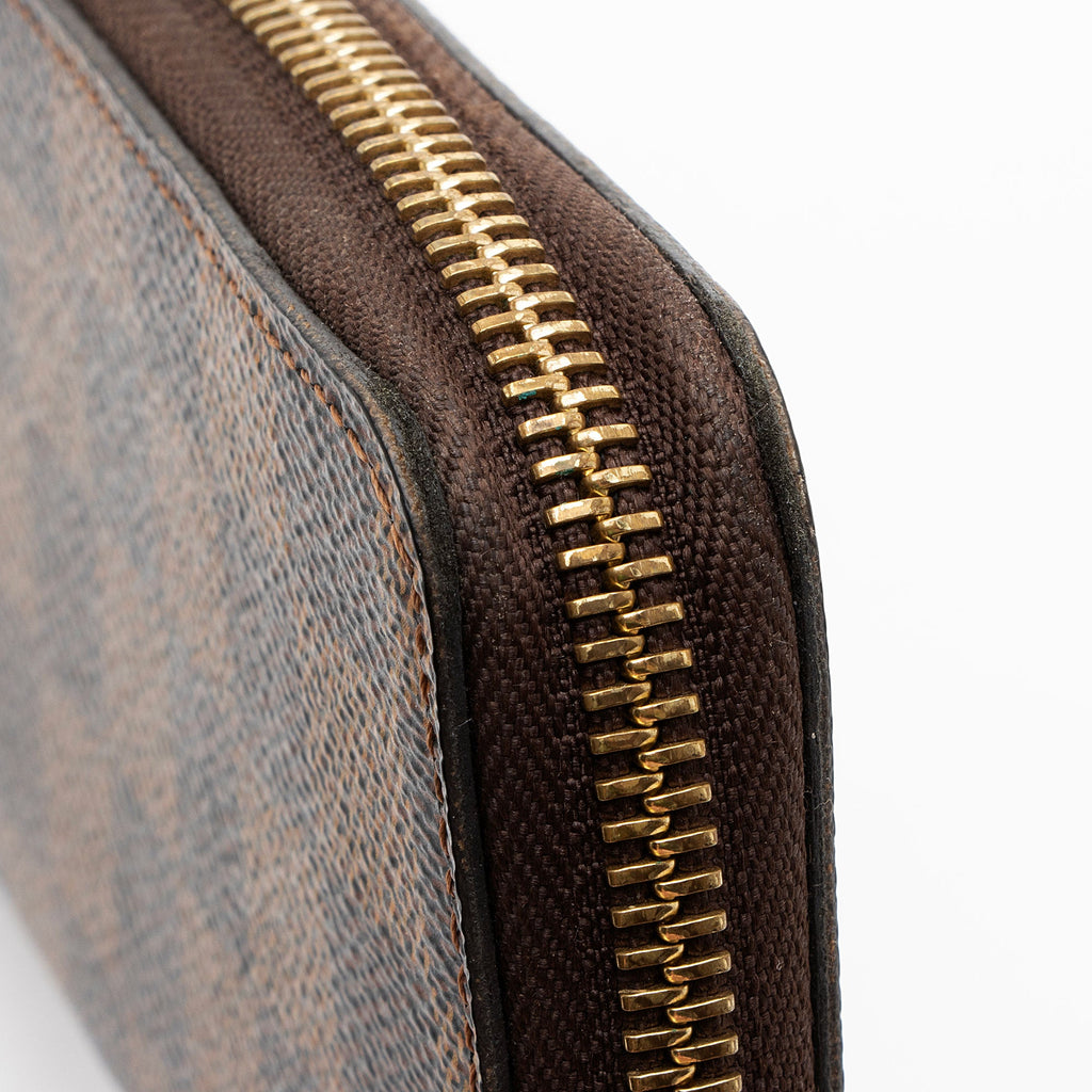 Louis Vuitton Damier Ebene Clemence Wallet