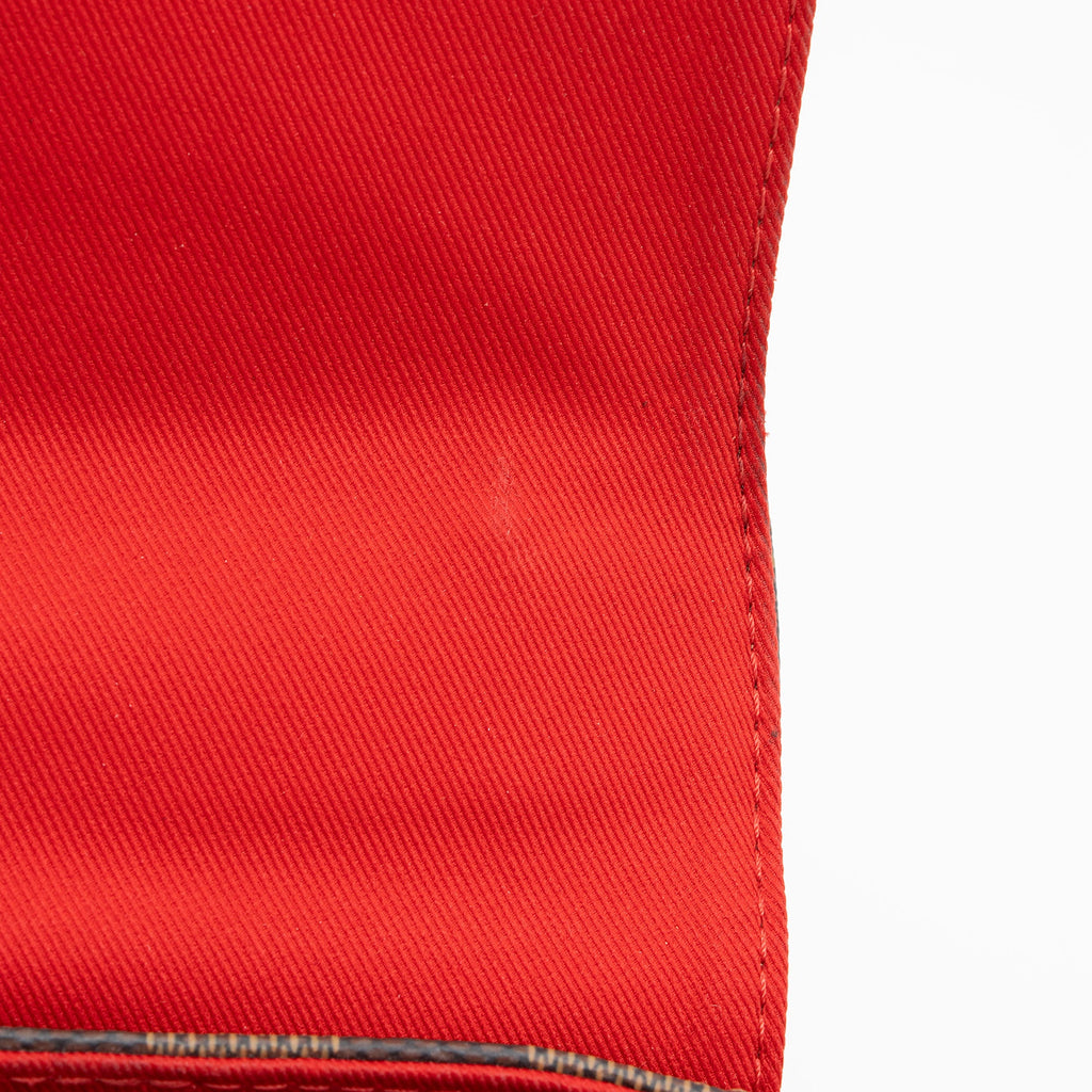 Louis Vuitton Damier Ebene Croisette Shoulder Bag (SHF-0uTvwU)