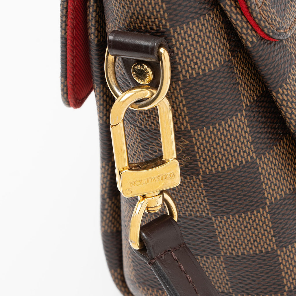 Louis Vuitton Damier Ebene Croisette Shoulder Bag (SHF-0uTvwU)