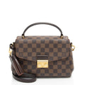 Louis Vuitton Damier Ebene Croisette Shoulder Bag (SHF-0uTvwU)