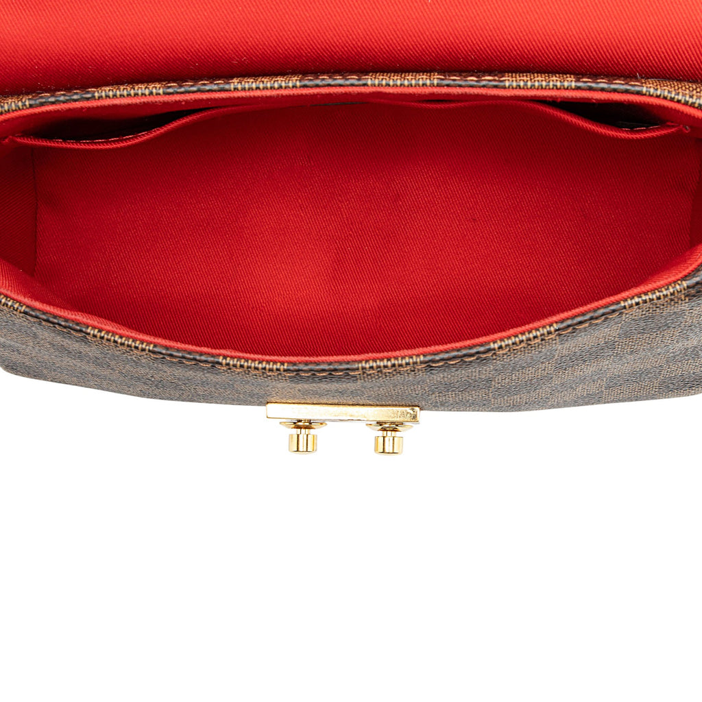 Louis Vuitton Damier Ebene Croisette Shoulder Bag