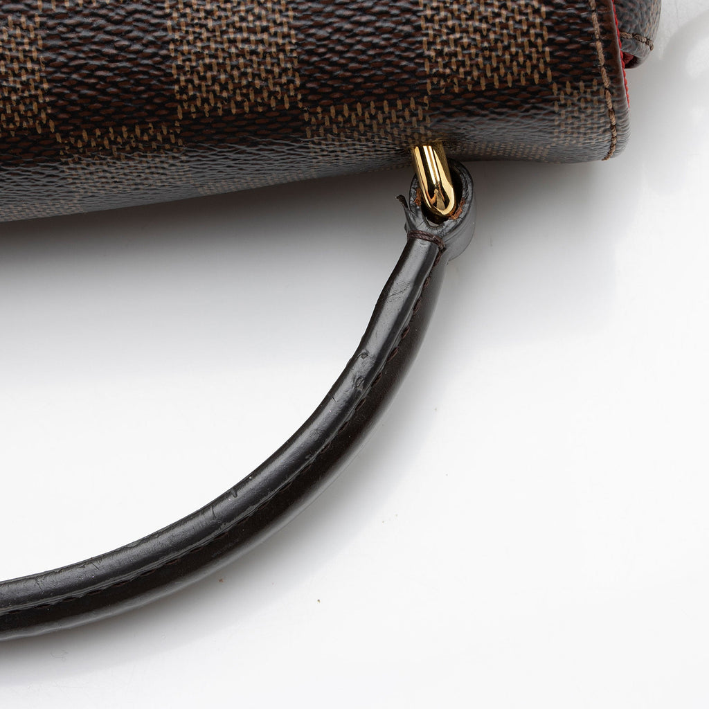 Louis Vuitton Damier Ebene Croisette Shoulder Bag