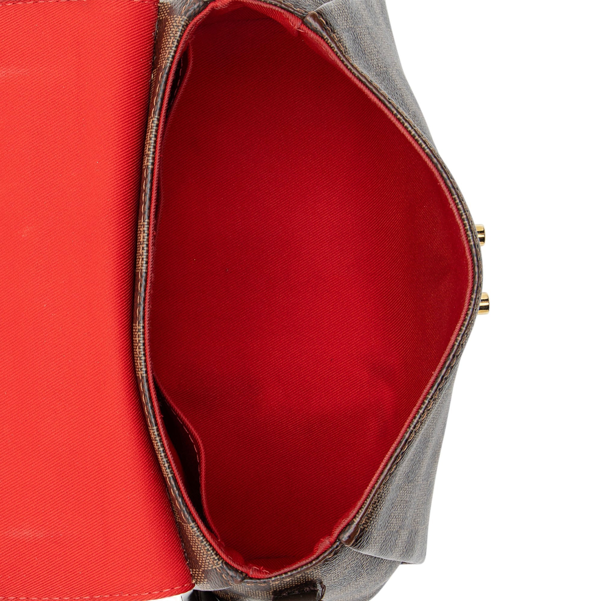 Louis Vuitton Damier Ebene Croisette Shoulder Bag