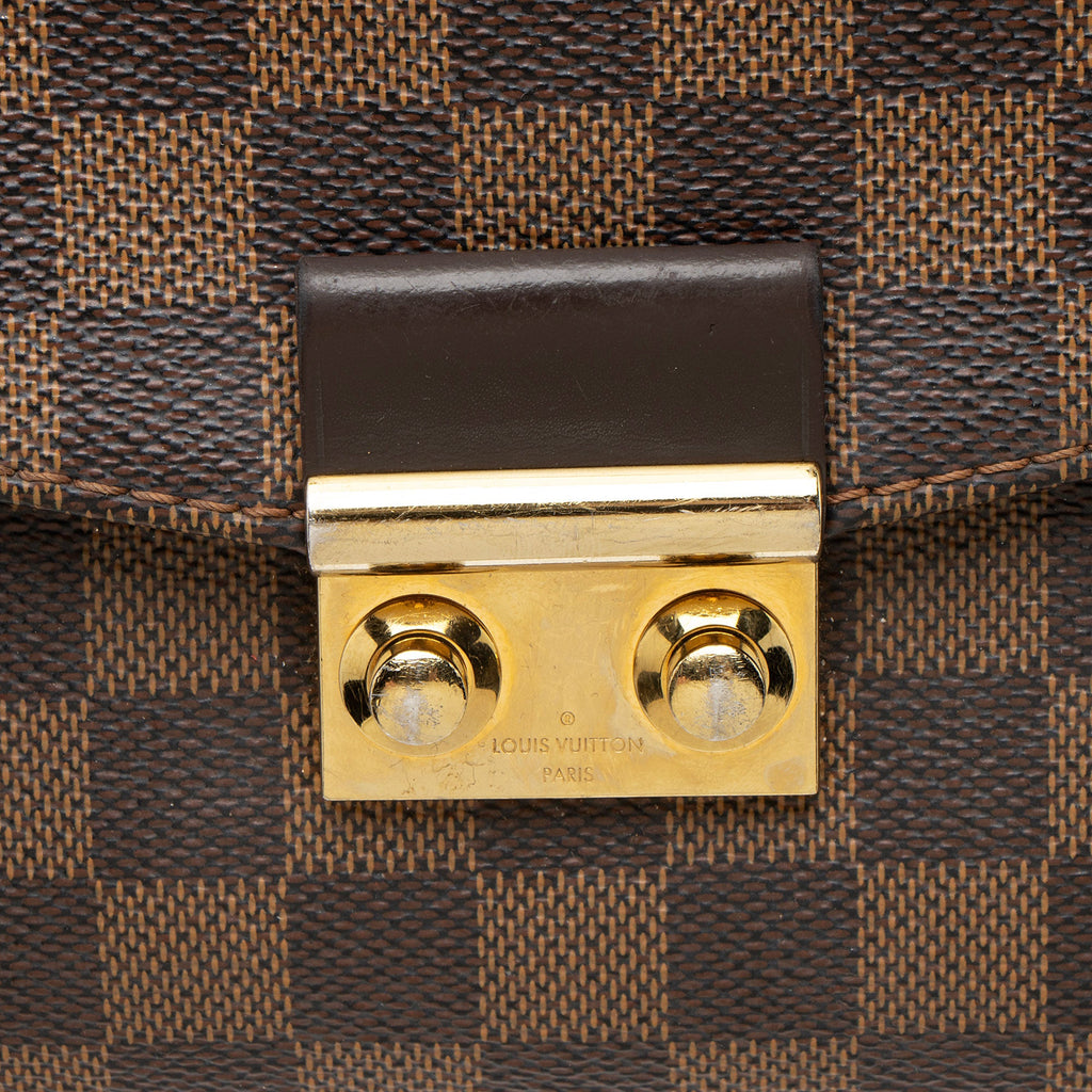 Louis Vuitton Damier Ebene Croisette Shoulder Bag