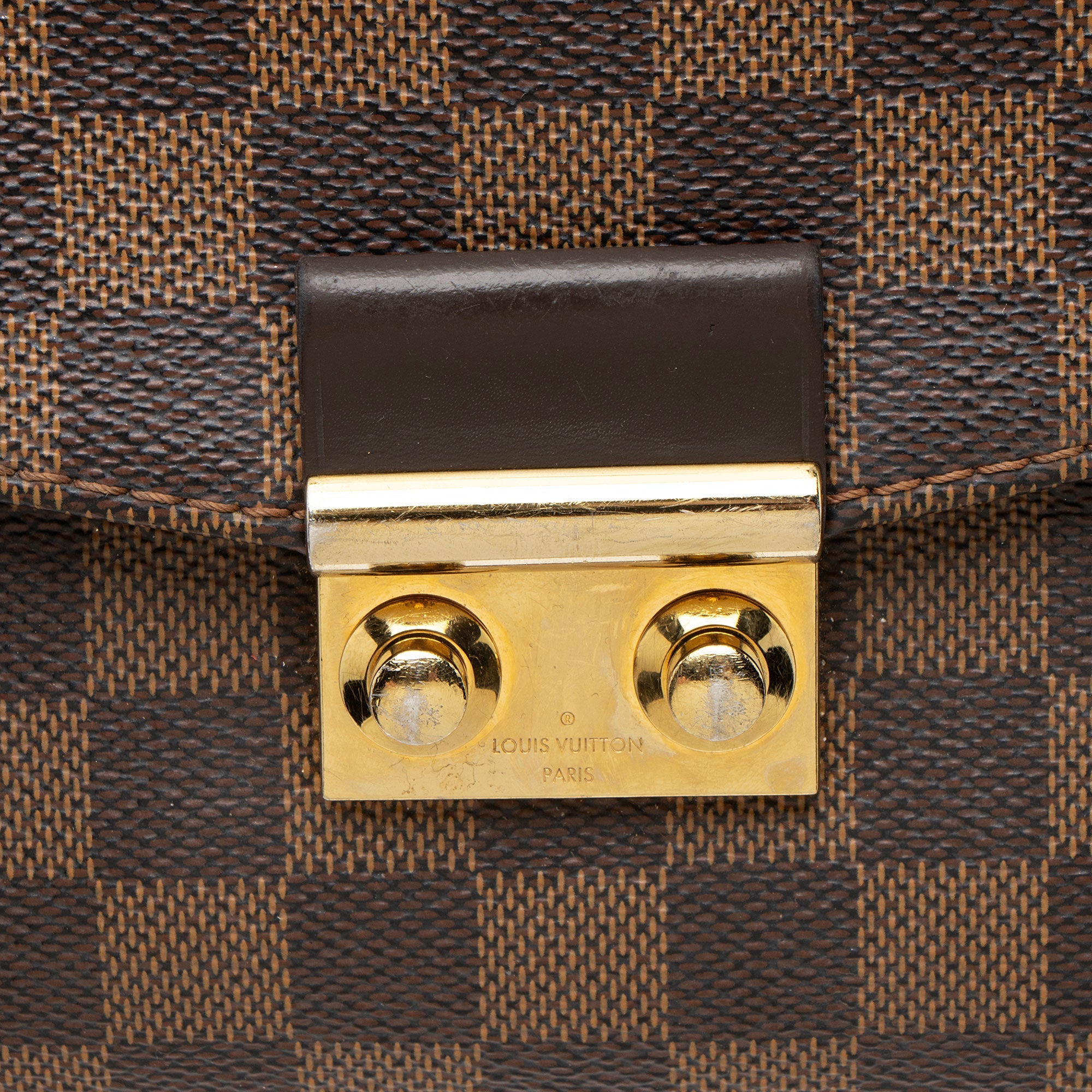 Louis Vuitton Damier Ebene Croisette Shoulder Bag