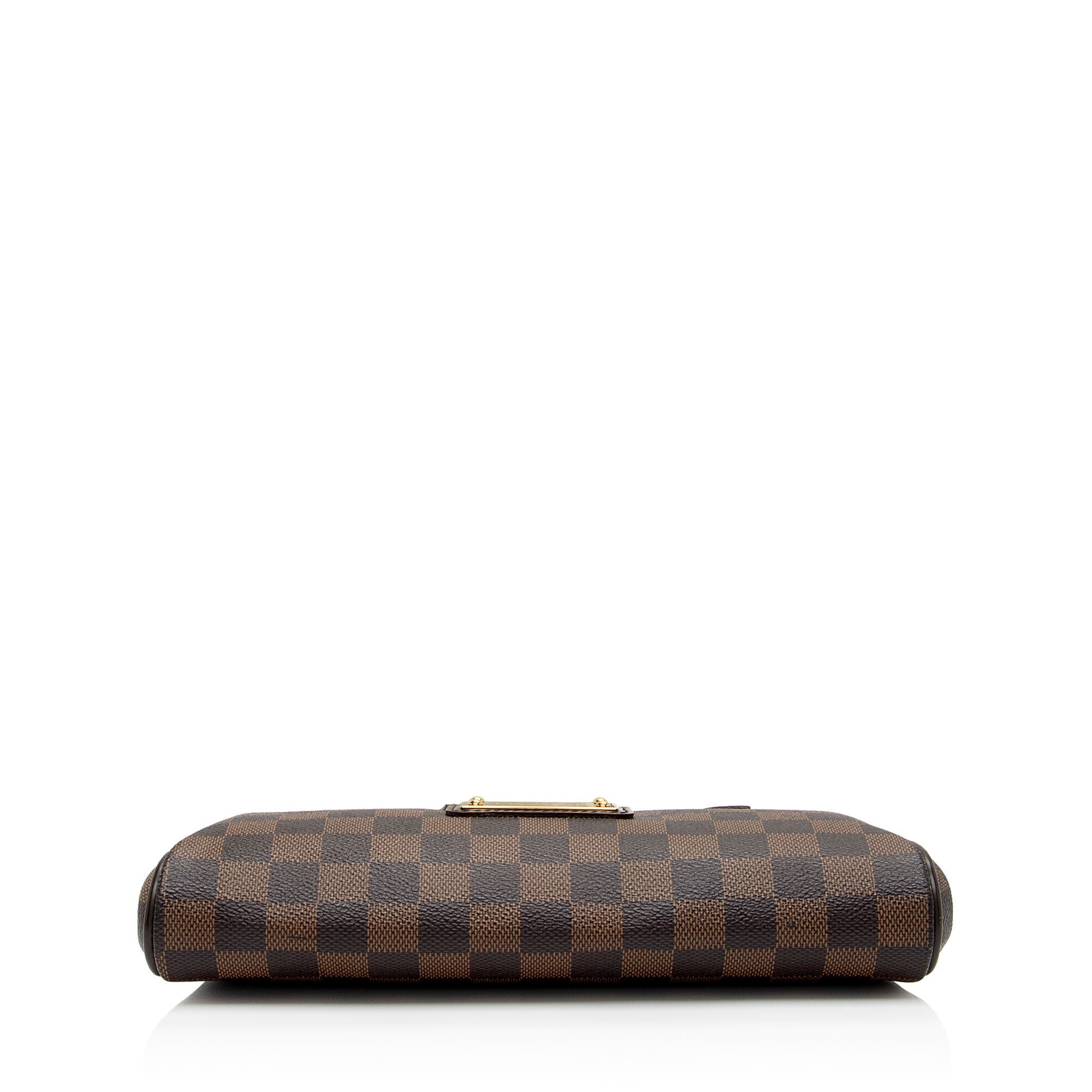 Louis Vuitton Damier Ebene Eva Clutch (SHF-qSPZyJ)