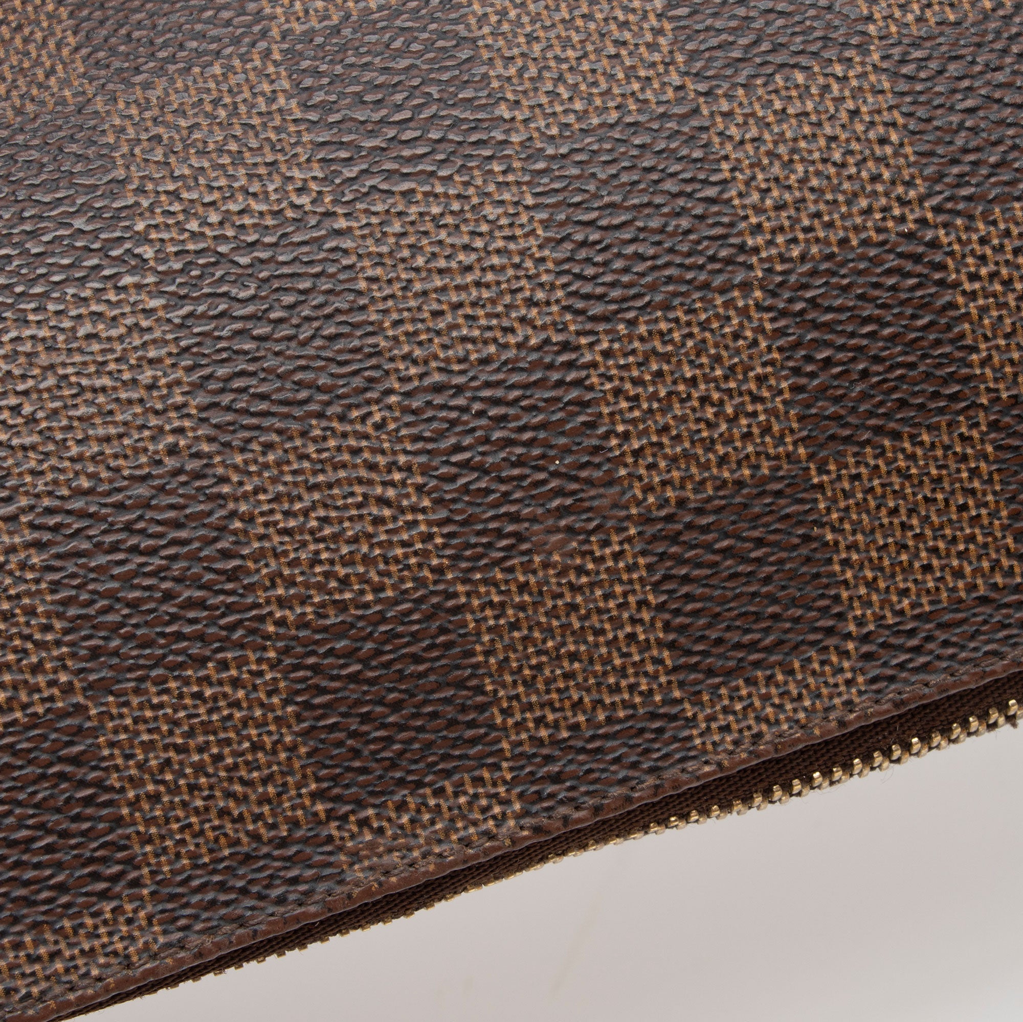 Louis Vuitton Damier Ebene Eva Clutch (SHF-6lCVUB)