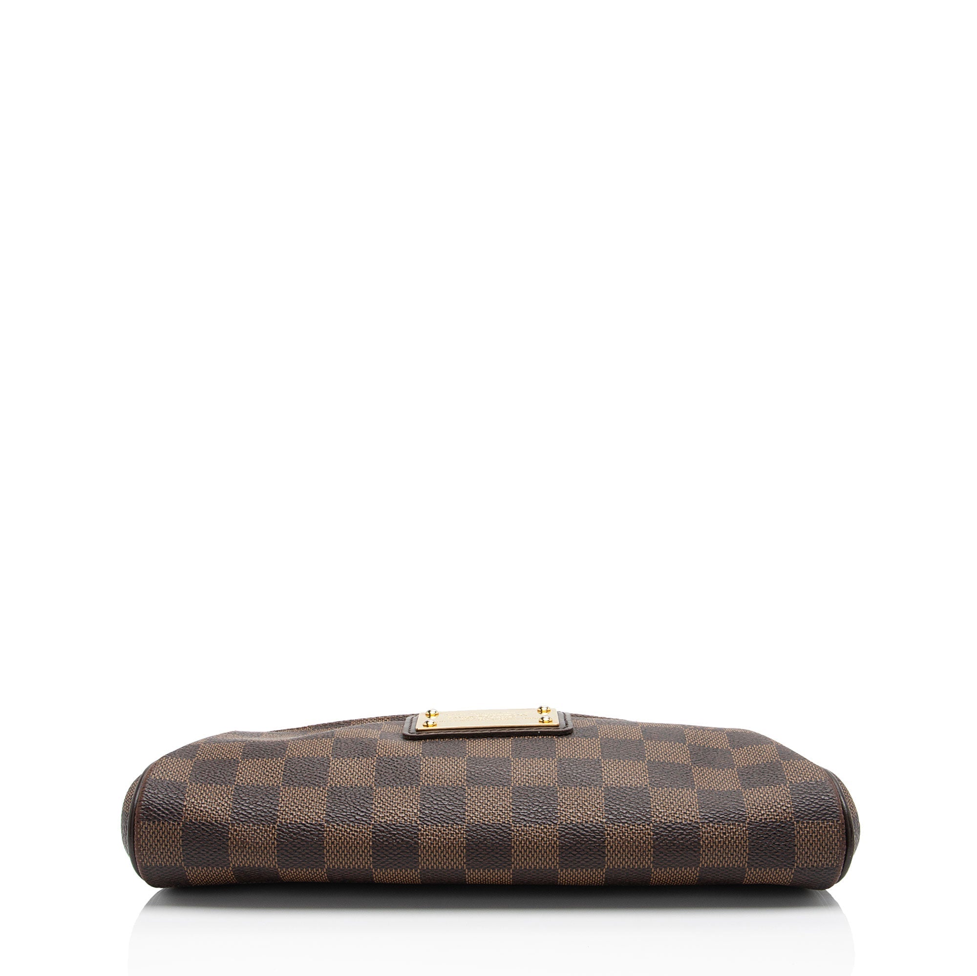 Louis Vuitton Damier Ebene Eva Clutch (SHF-qfvFo6)