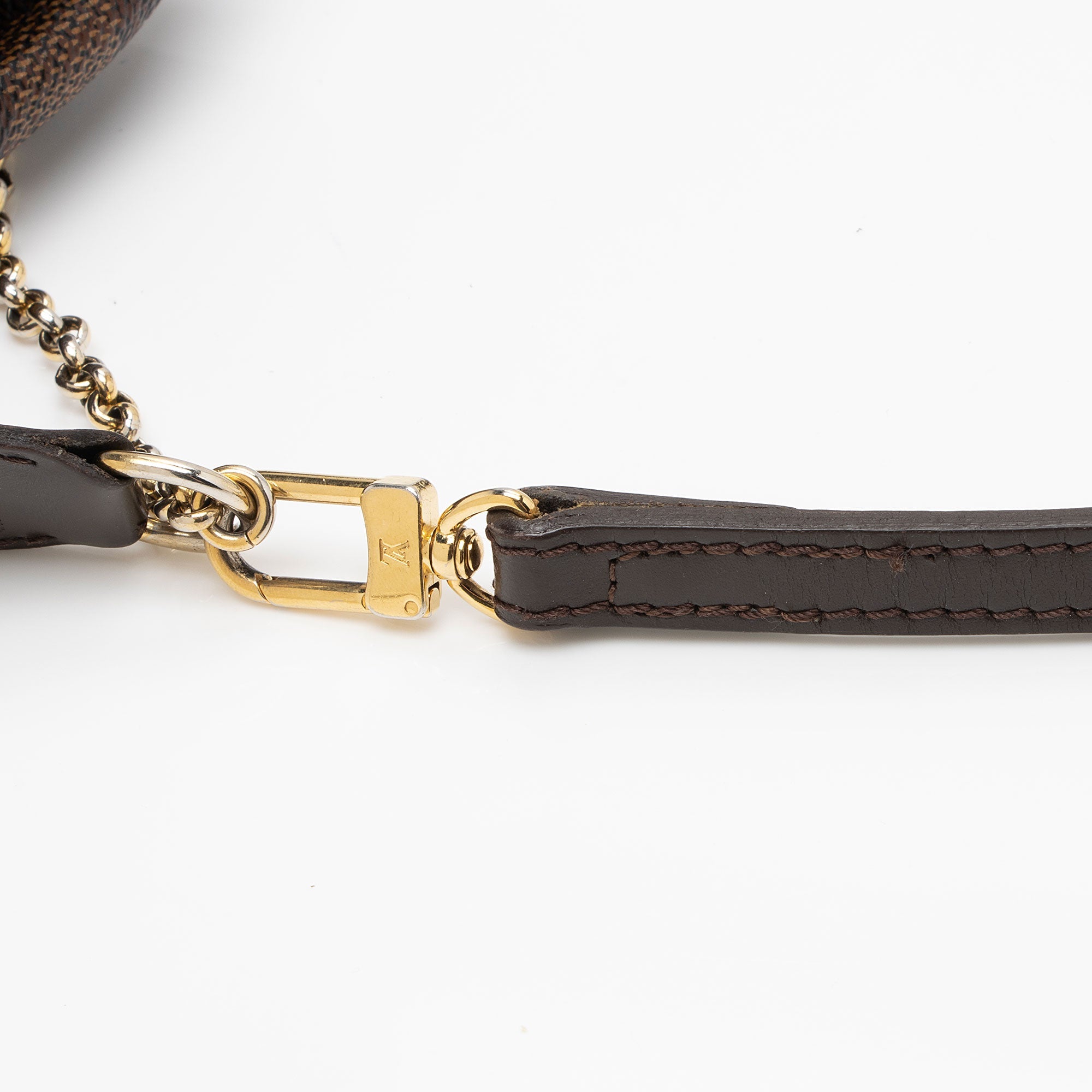 Louis Vuitton Damier Ebene Eva Clutch (SHF-qfvFo6)