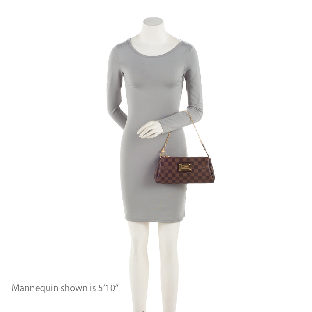 Louis Vuitton Damier Ebene Eva Clutch