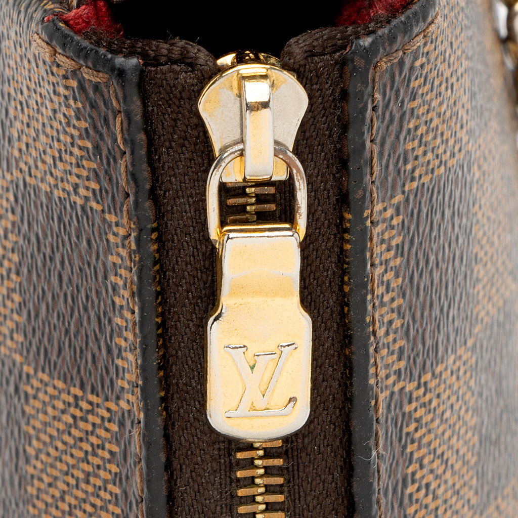 Louis Vuitton Damier Ebene Eva Clutch