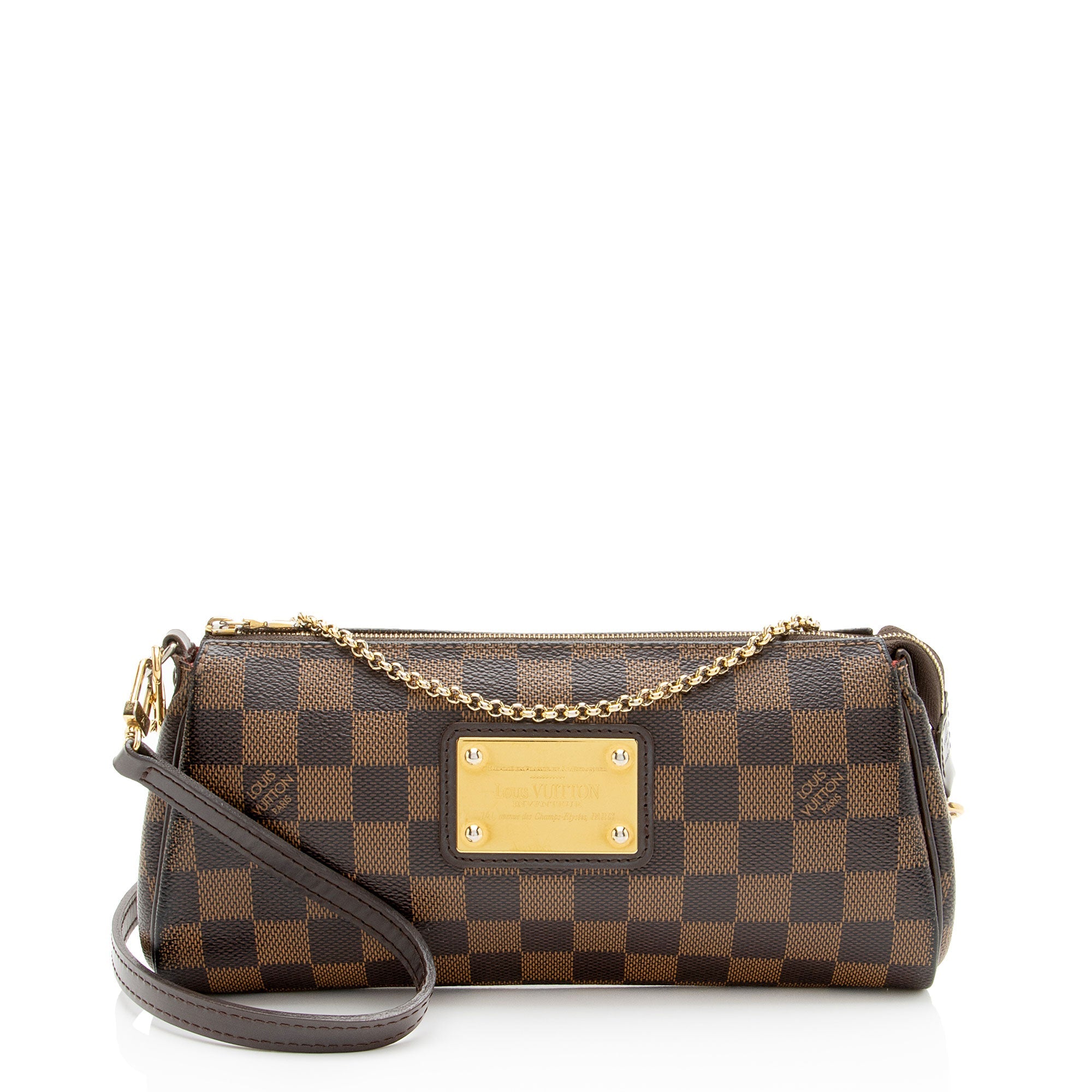 Louis Vuitton Damier Ebene Eva Clutch