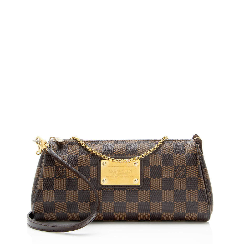Louis Vuitton Damier Ebene Eva Clutch