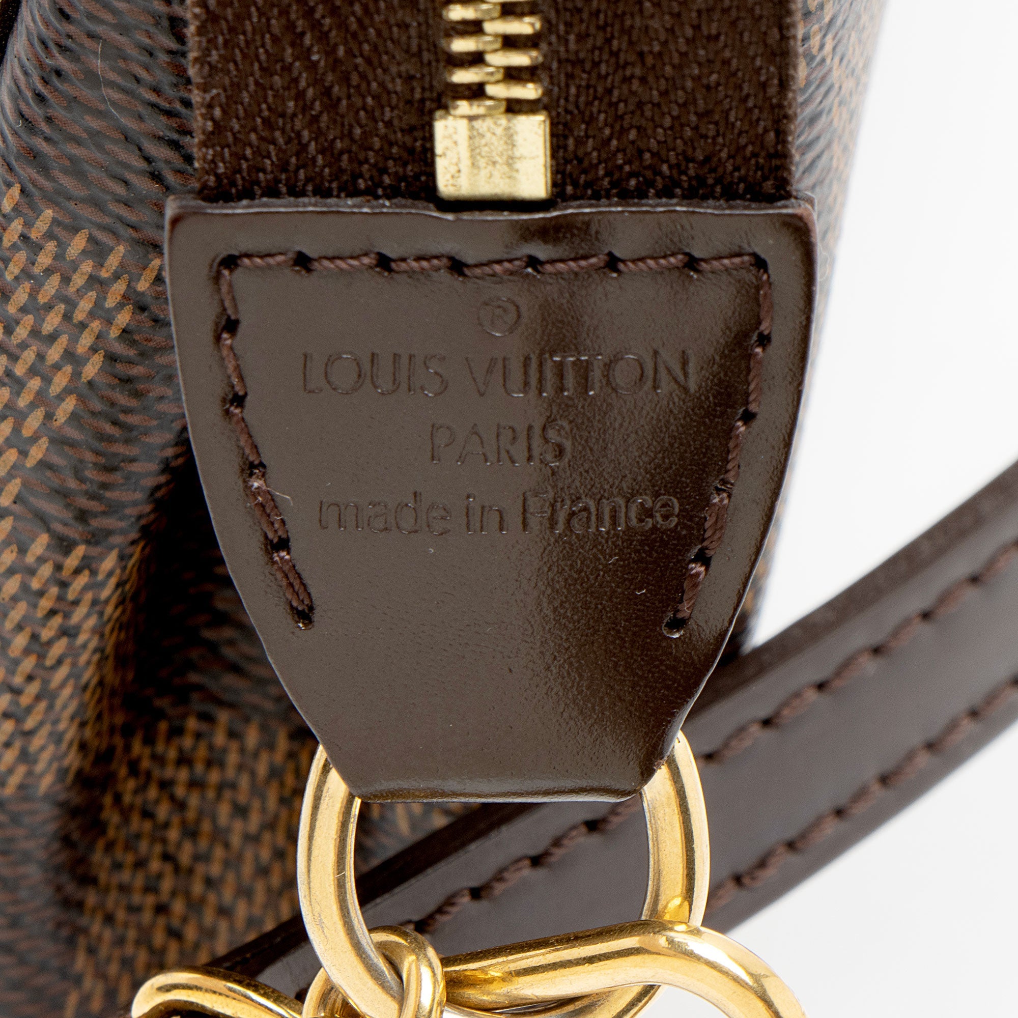 Louis Vuitton Damier Ebene Eva Clutch