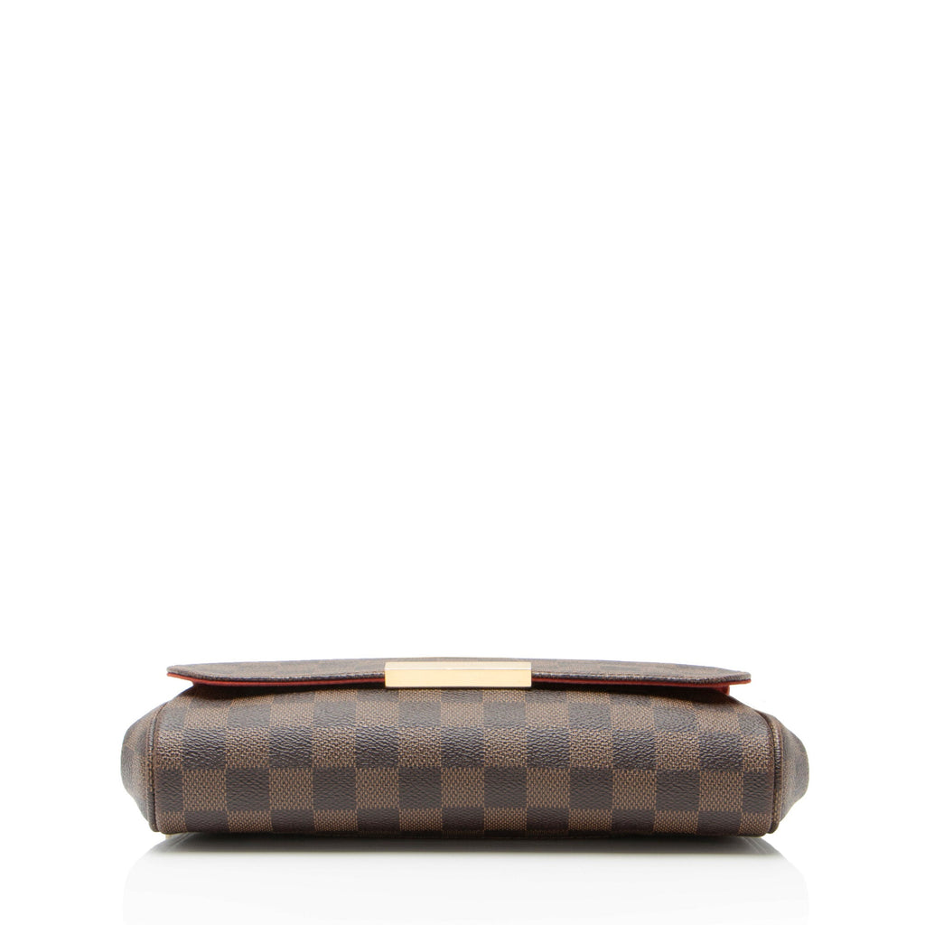Louis Vuitton Damier Ebene Favorite MM Shoulder Bag