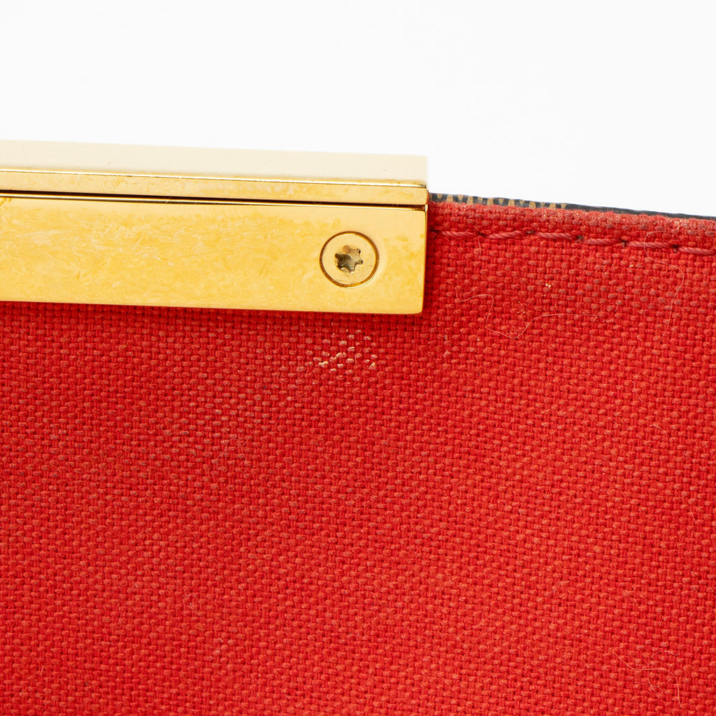 Louis Vuitton Damier Ebene Favorite MM Shoulder Bag