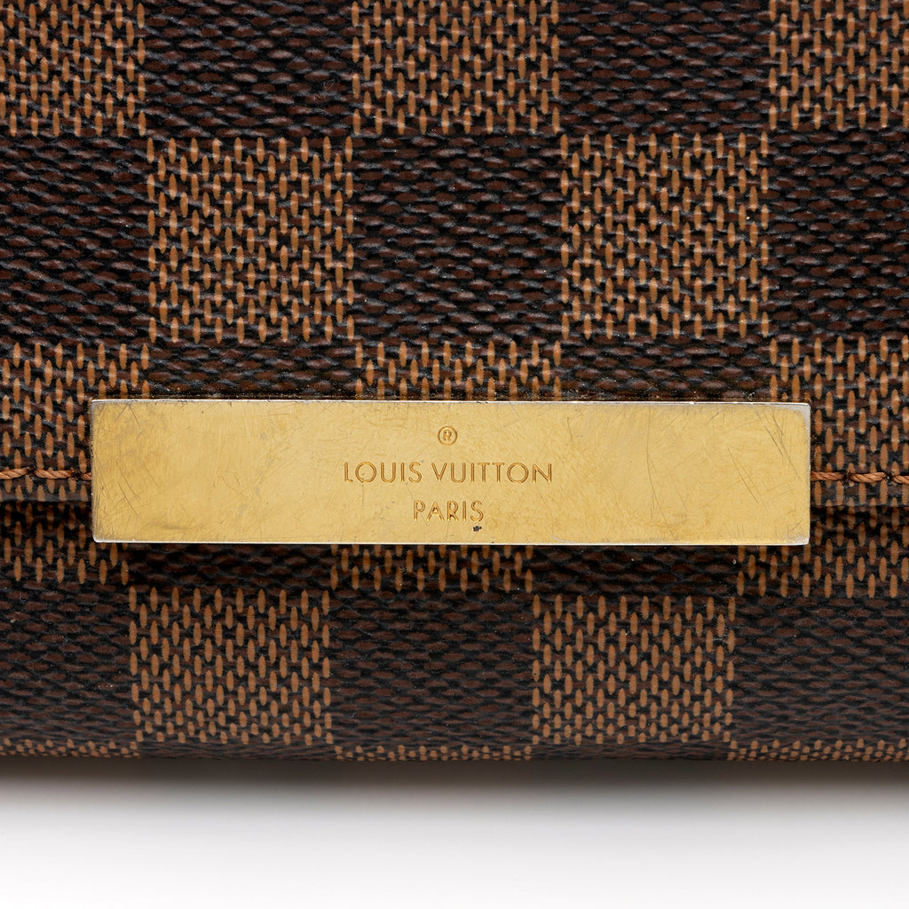 Louis Vuitton Damier Ebene Favorite PM Shoulder Bag (SHF-23449)