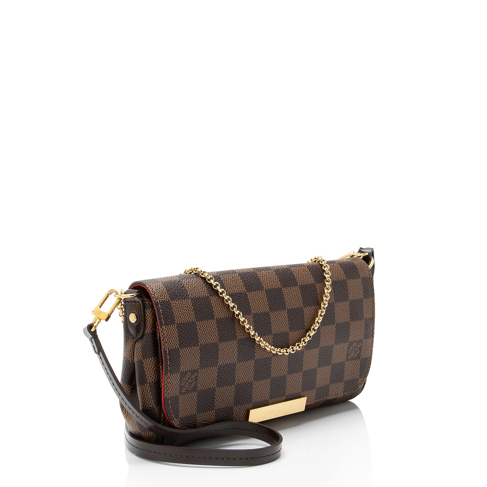 Louis Vuitton Damier Ebene Favorite PM Shoulder Bag