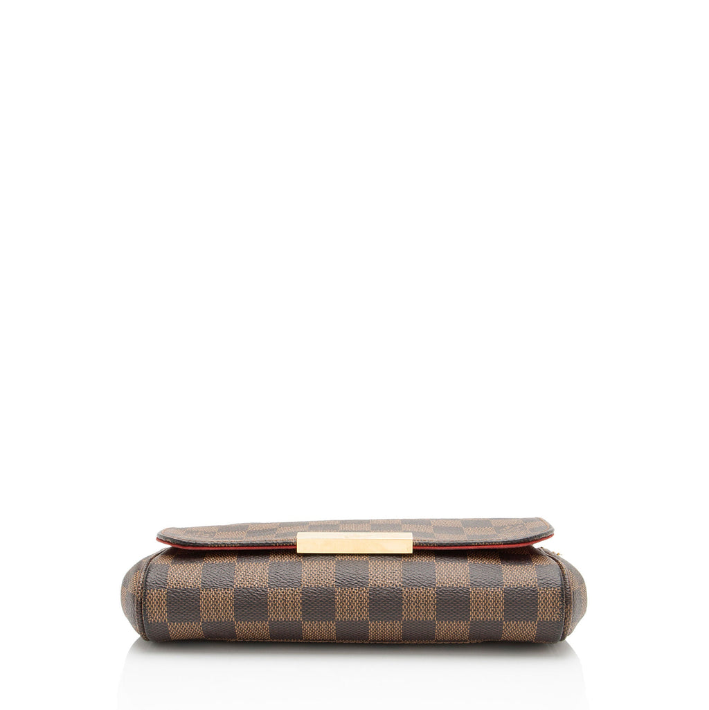 Louis Vuitton Damier Ebene Favorite PM Shoulder Bag