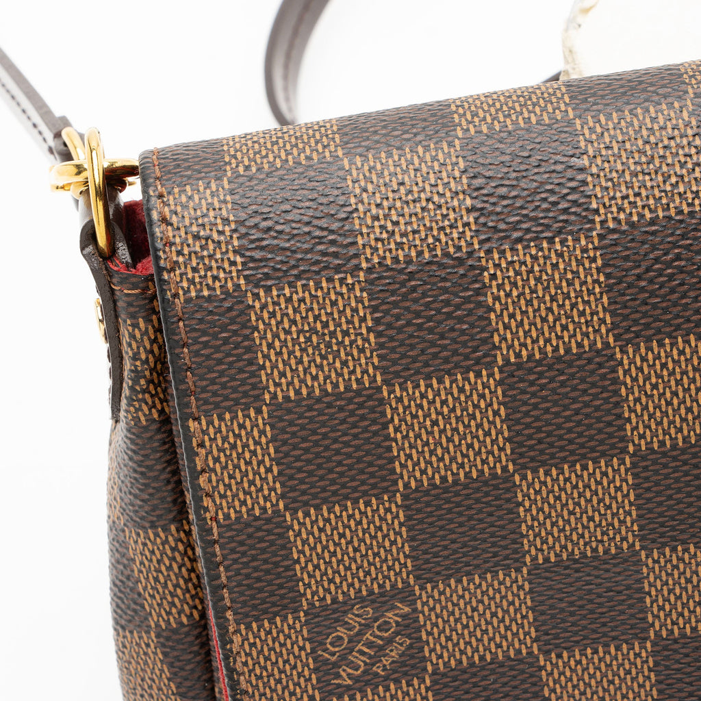Louis Vuitton Damier Ebene Favorite PM Shoulder Bag