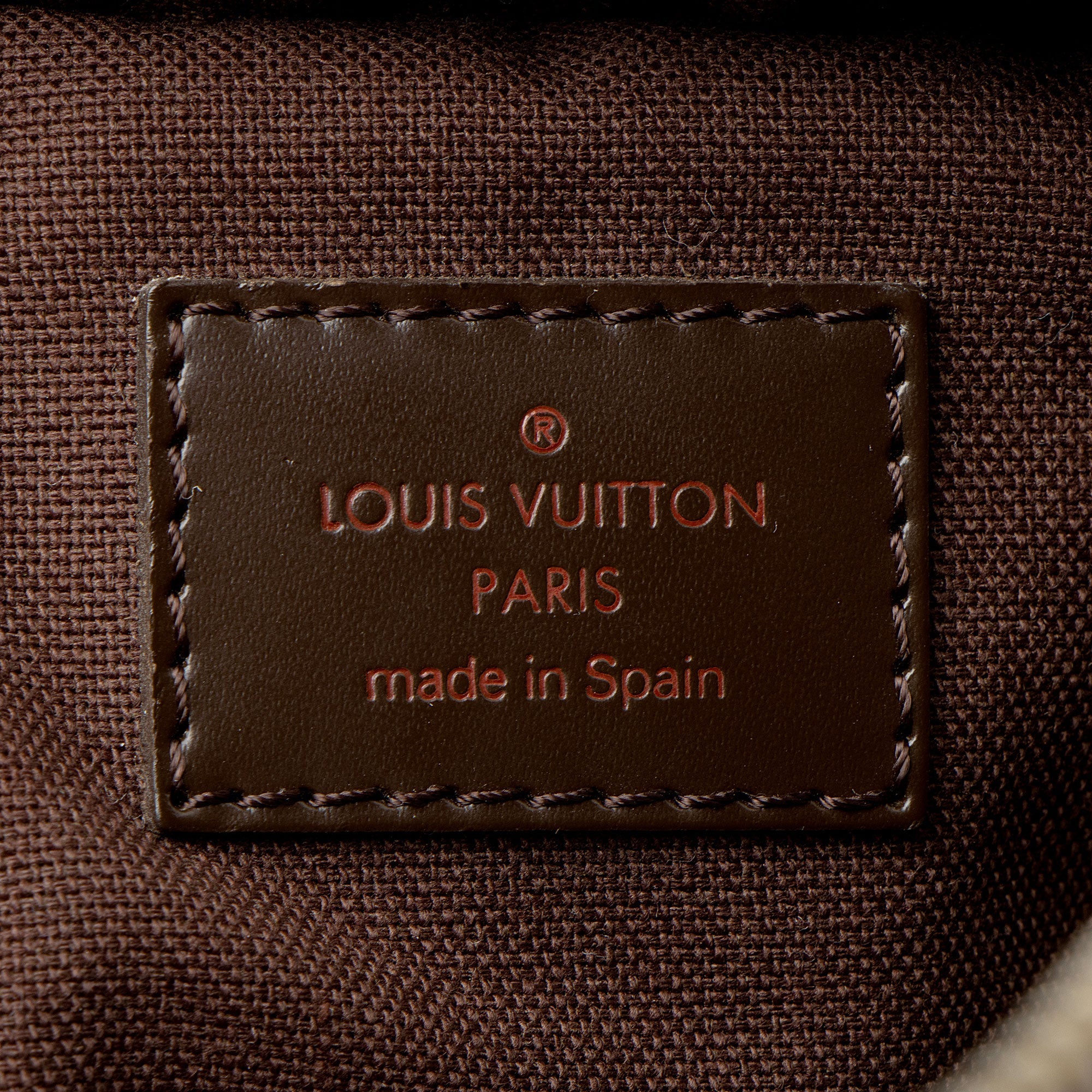 Louis Vuitton Damier Ebene Geronimos Sling Bag (SHF-52COqo)