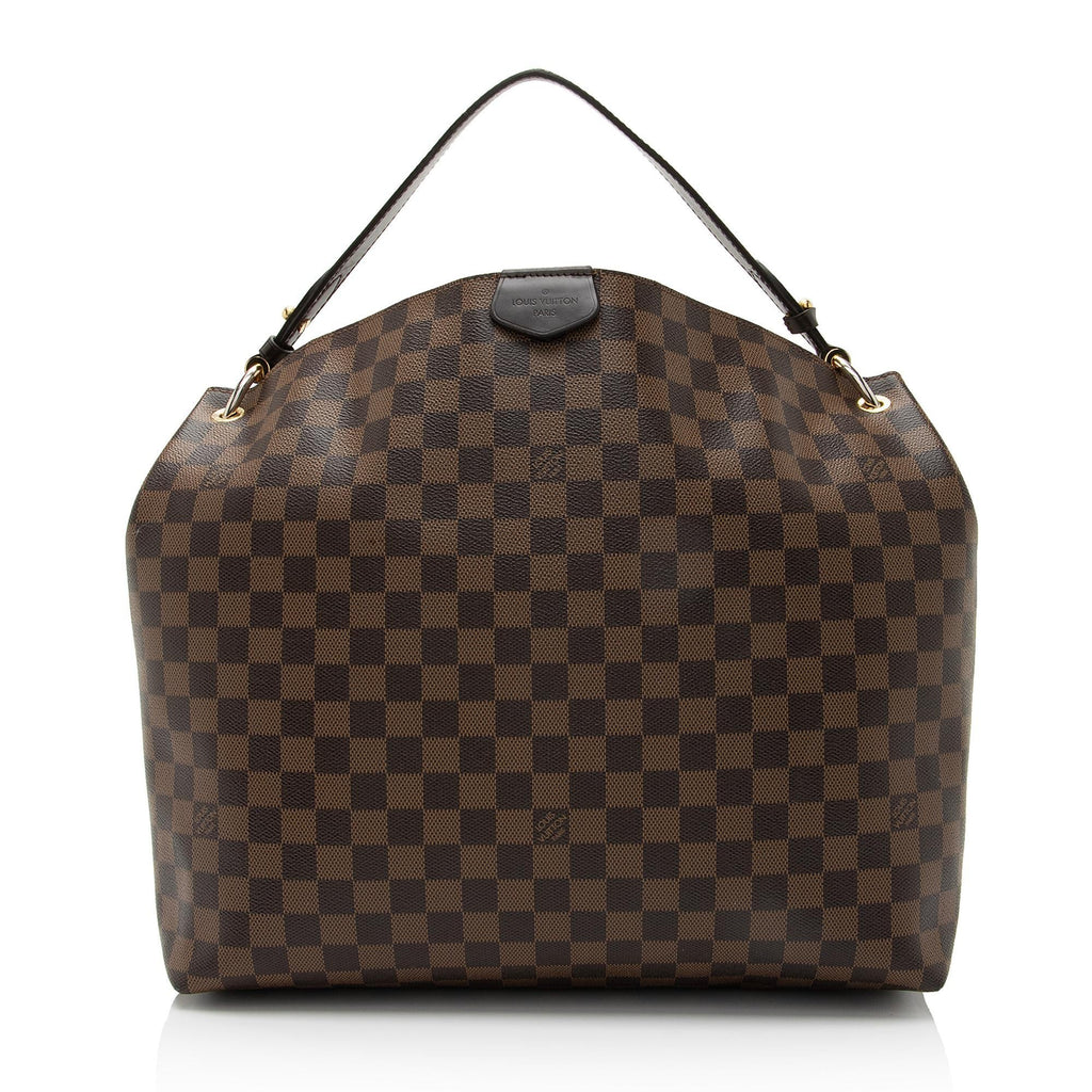 Louis Vuitton Damier Ebene Graceful MM Hobo (SHF-FFgEBs)