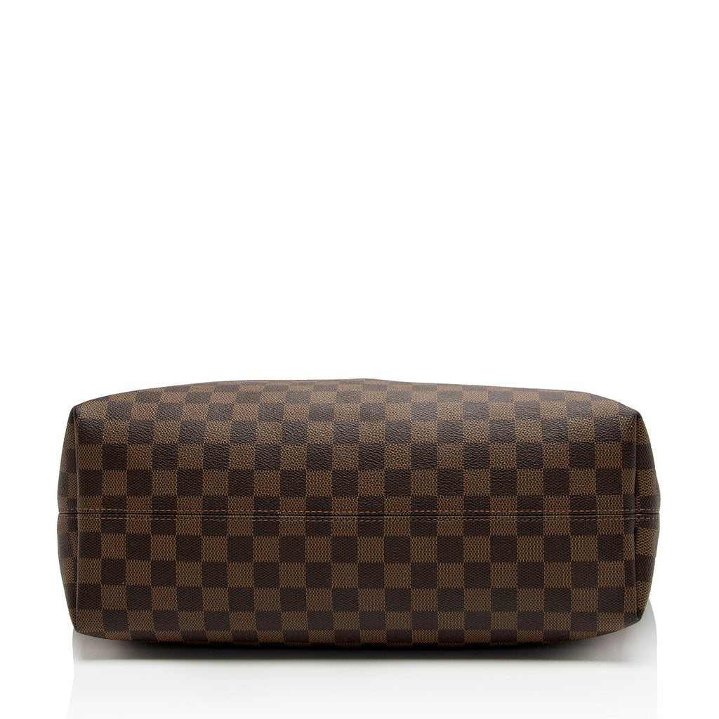 Louis Vuitton Damier Ebene Graceful MM Hobo (SHF-zUN7dc)