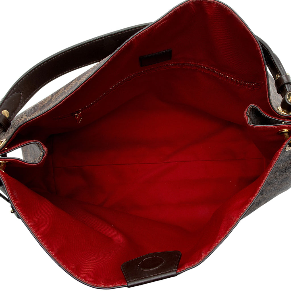 Louis Vuitton Damier Ebene Graceful MM Hobo (SHF-NqYGGJ)