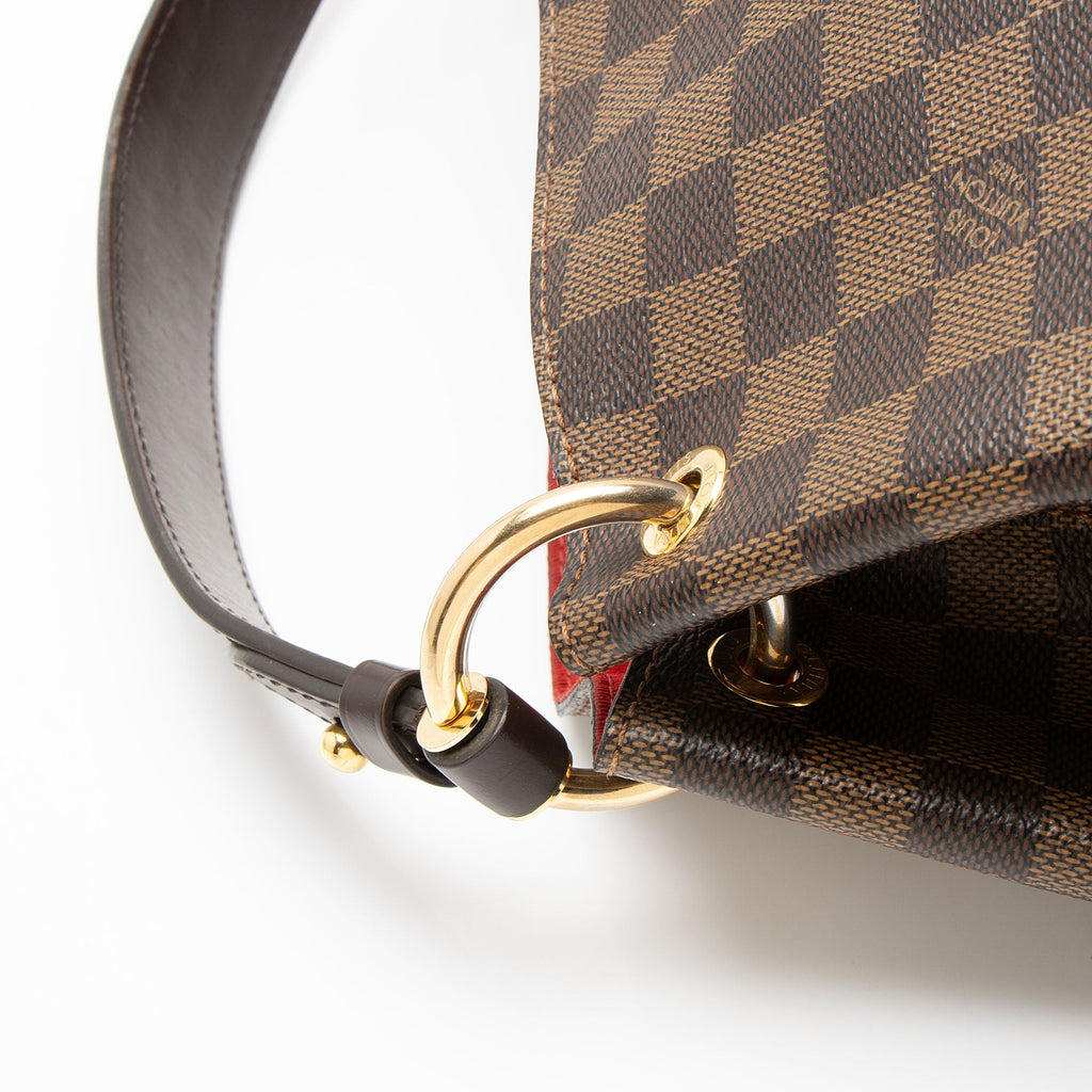 Louis Vuitton Damier Ebene Graceful MM Hobo