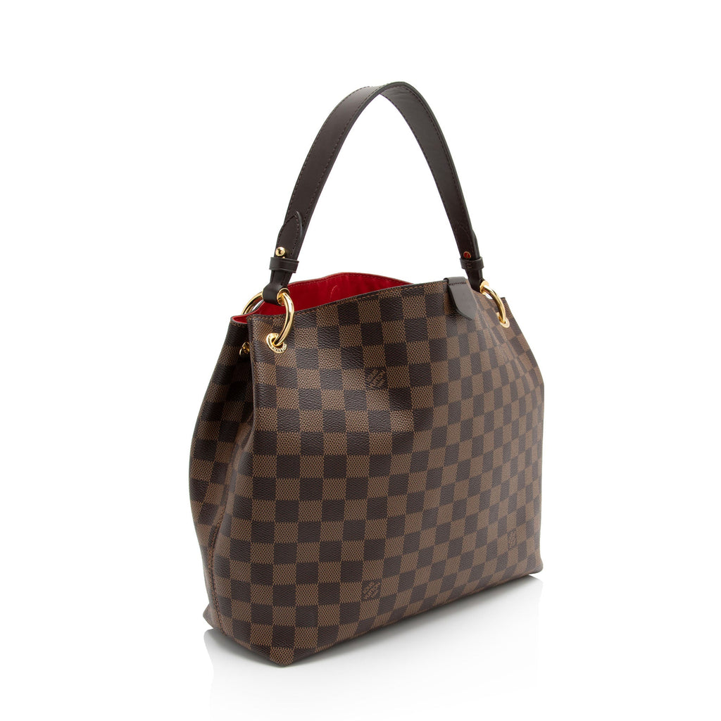 Louis Vuitton Damier Ebene Graceful PM Hobo (SHF-RDNtSa)