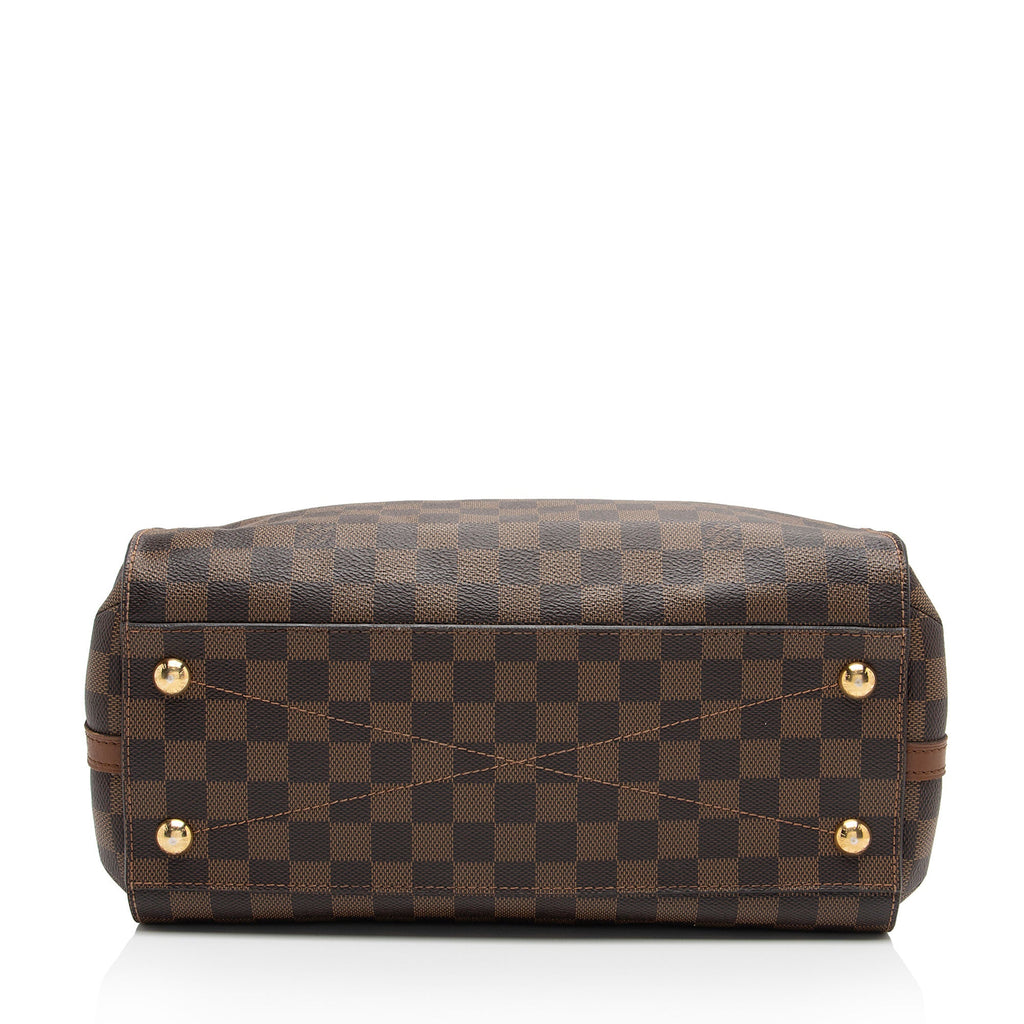 Louis Vuitton Damier Ebene Greenwich Satchel (SHF-XapNbT)